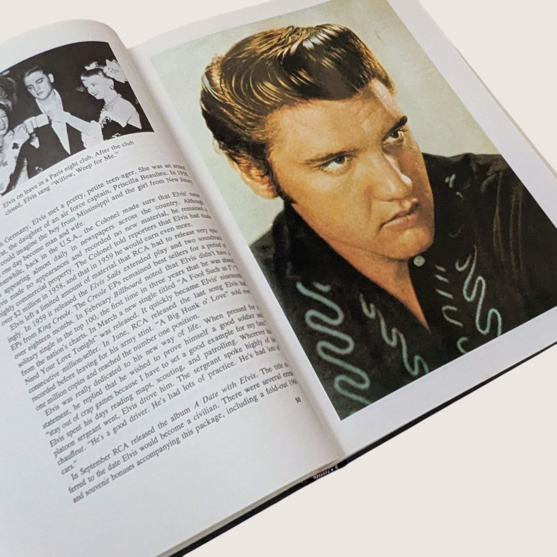 1982 Elvis The Boy Who Dared To Rock by Paul Lichter 