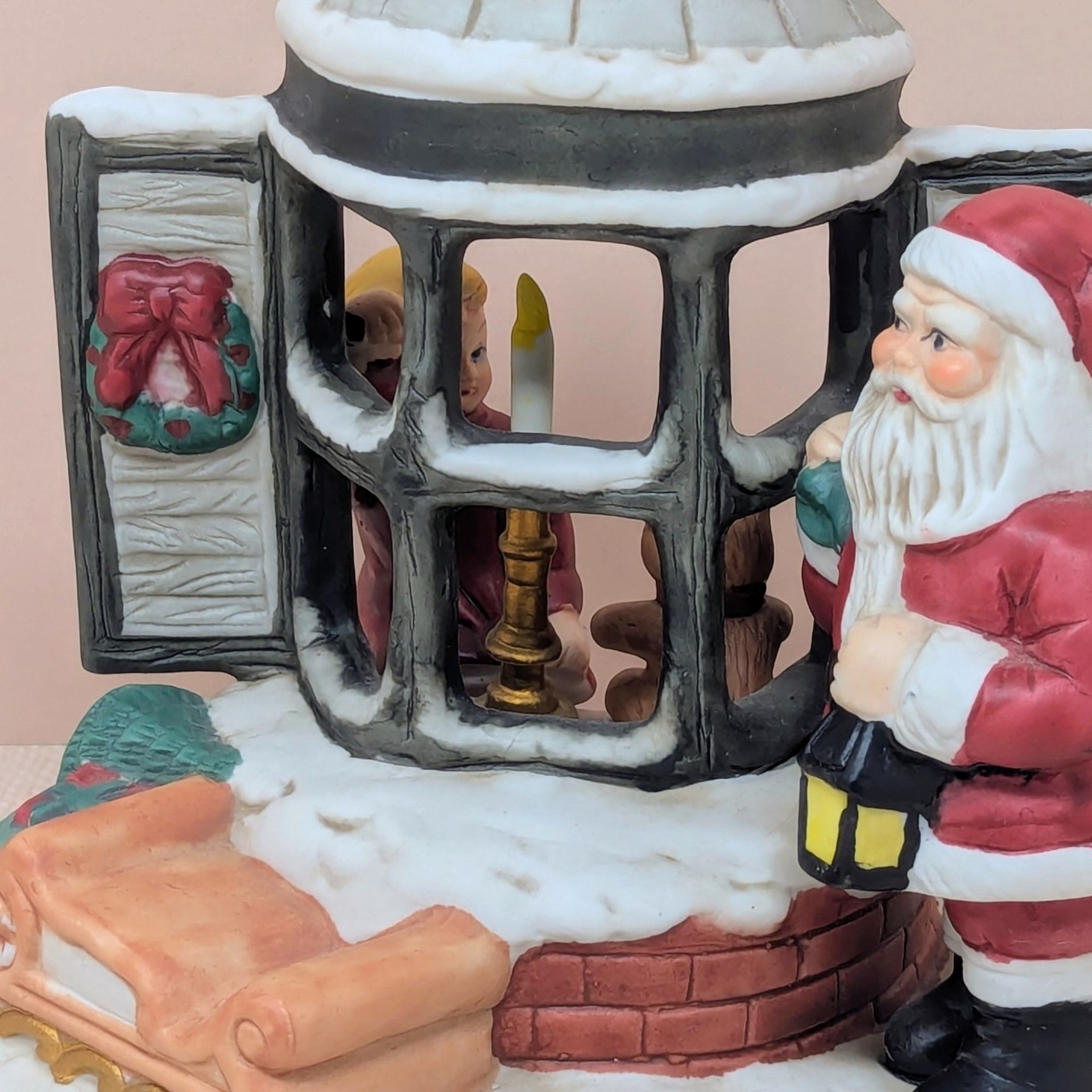 Vintage Santa Music Box – Midwest of Cannon Falls Christmas Window Figurine