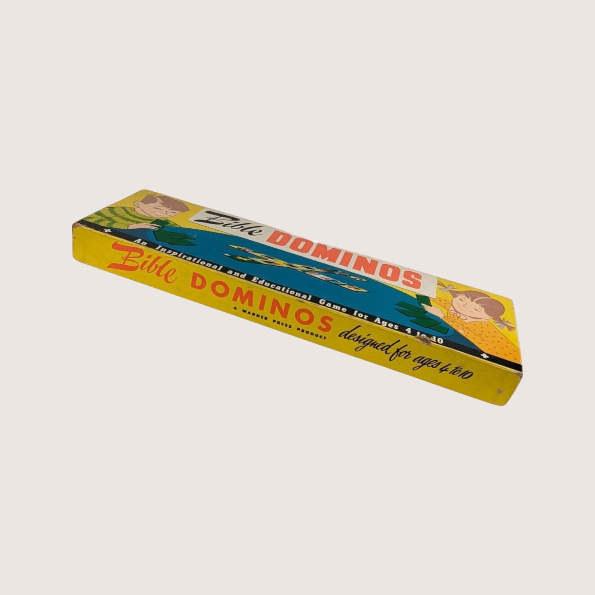 1960s Warner Press Bible Dominos Game