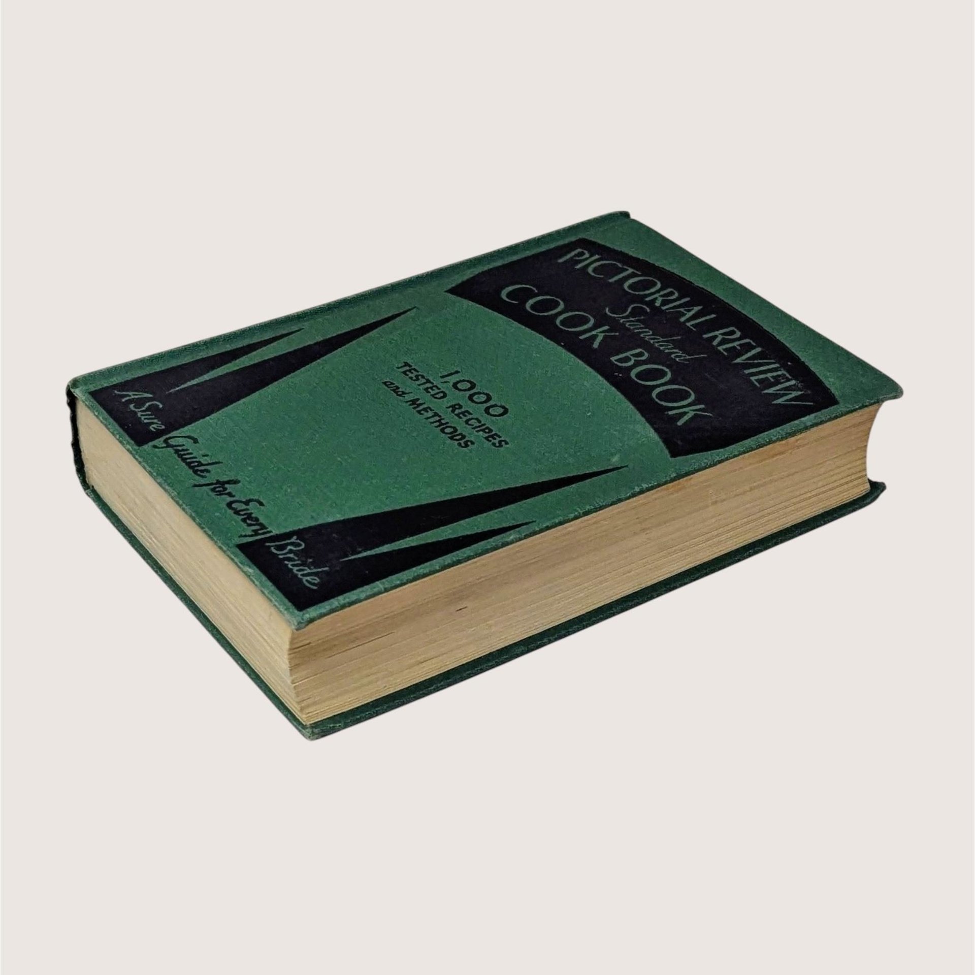 1931 Pictorial Review Standard Cook Book Hardcover 