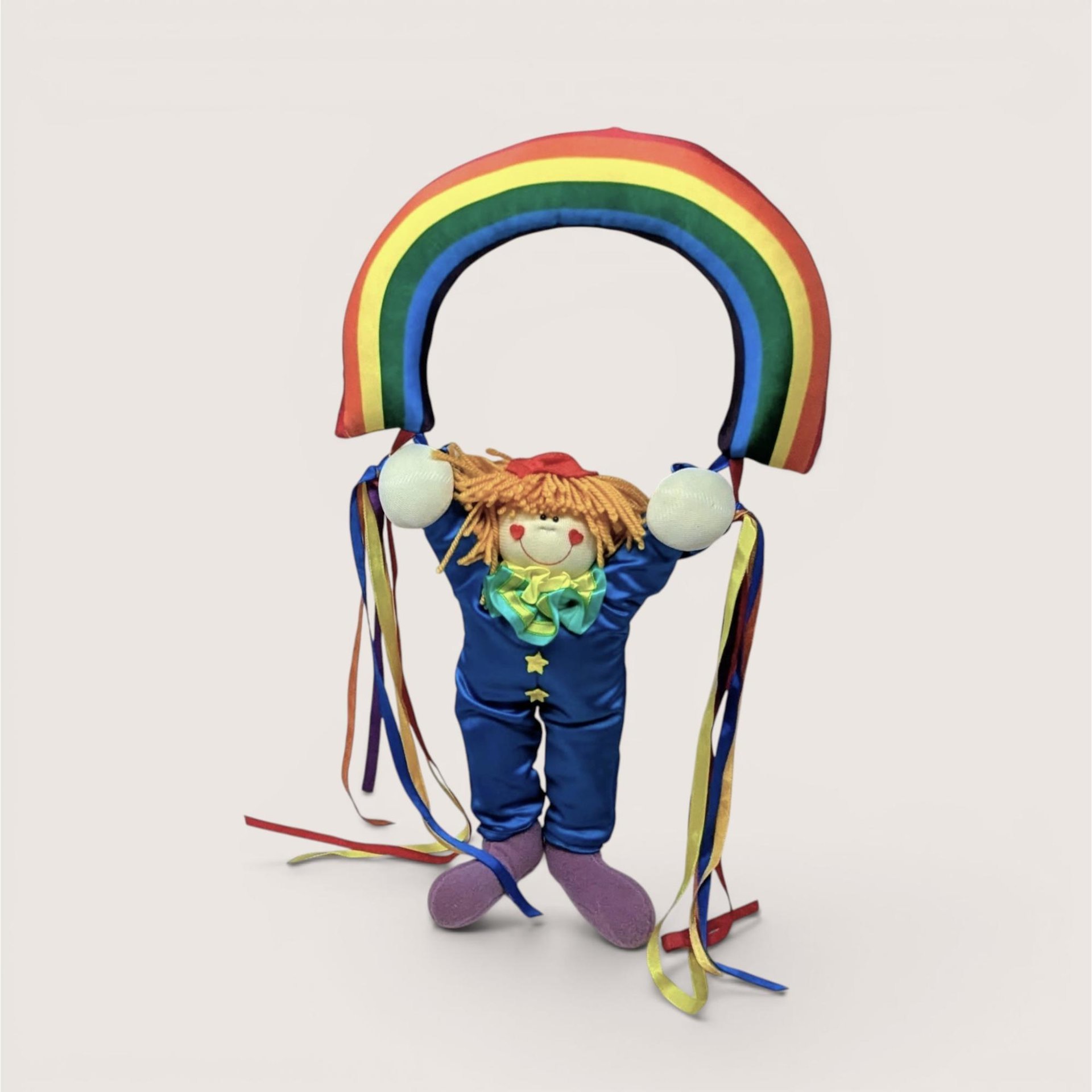 1984 Dakin Plush Clown Hanging