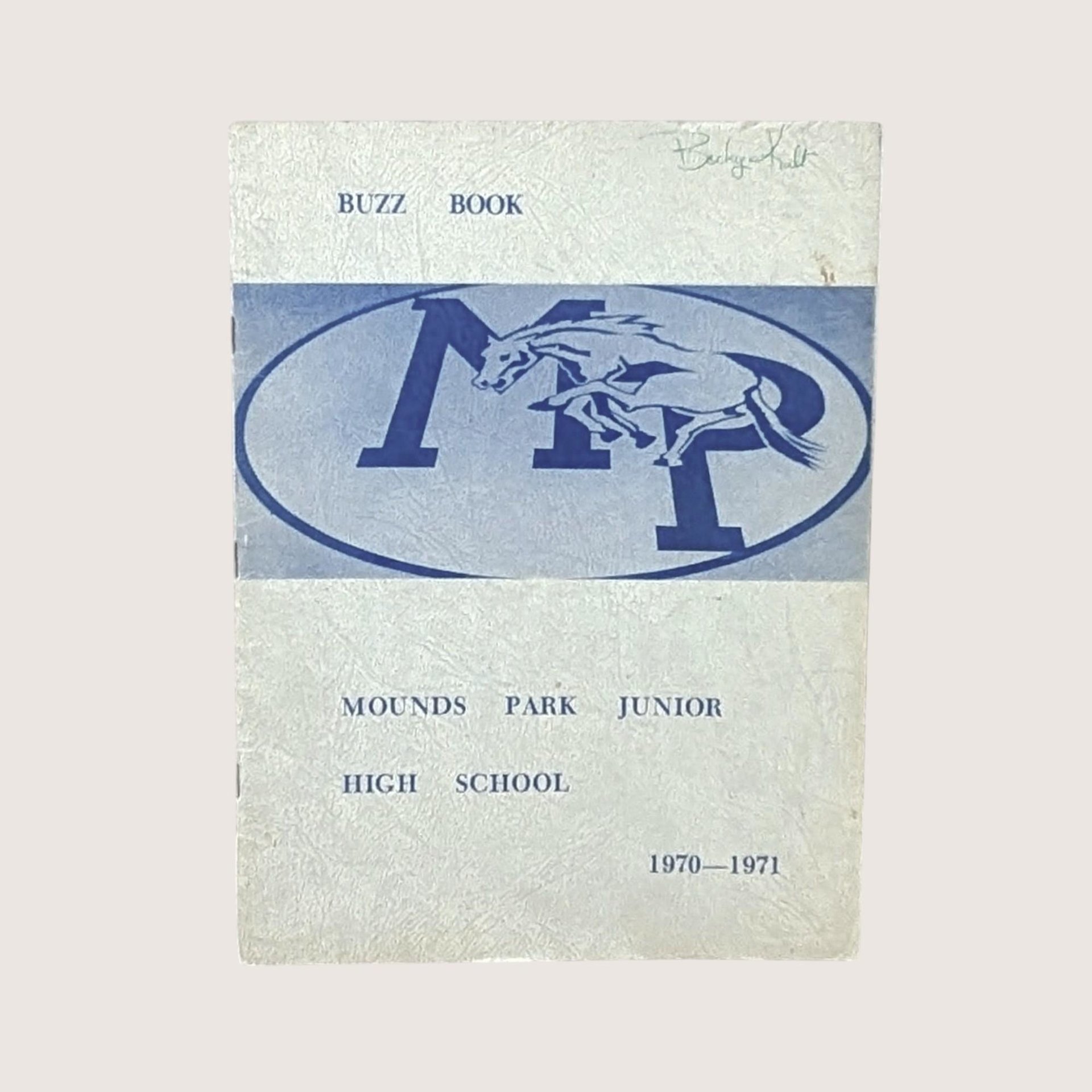 1970-1971 Mounds Park Junior High School Yearbook, Softcover
