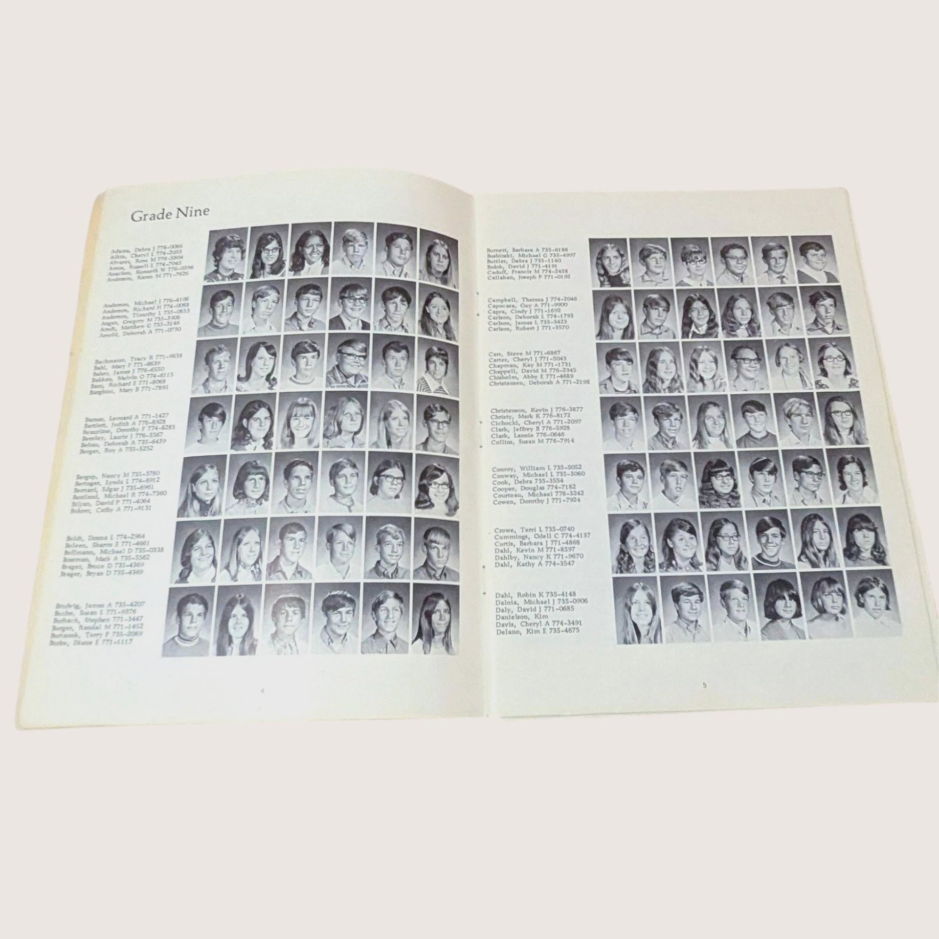 1970-1971 Mounds Park Junior High School Yearbook, Softcover