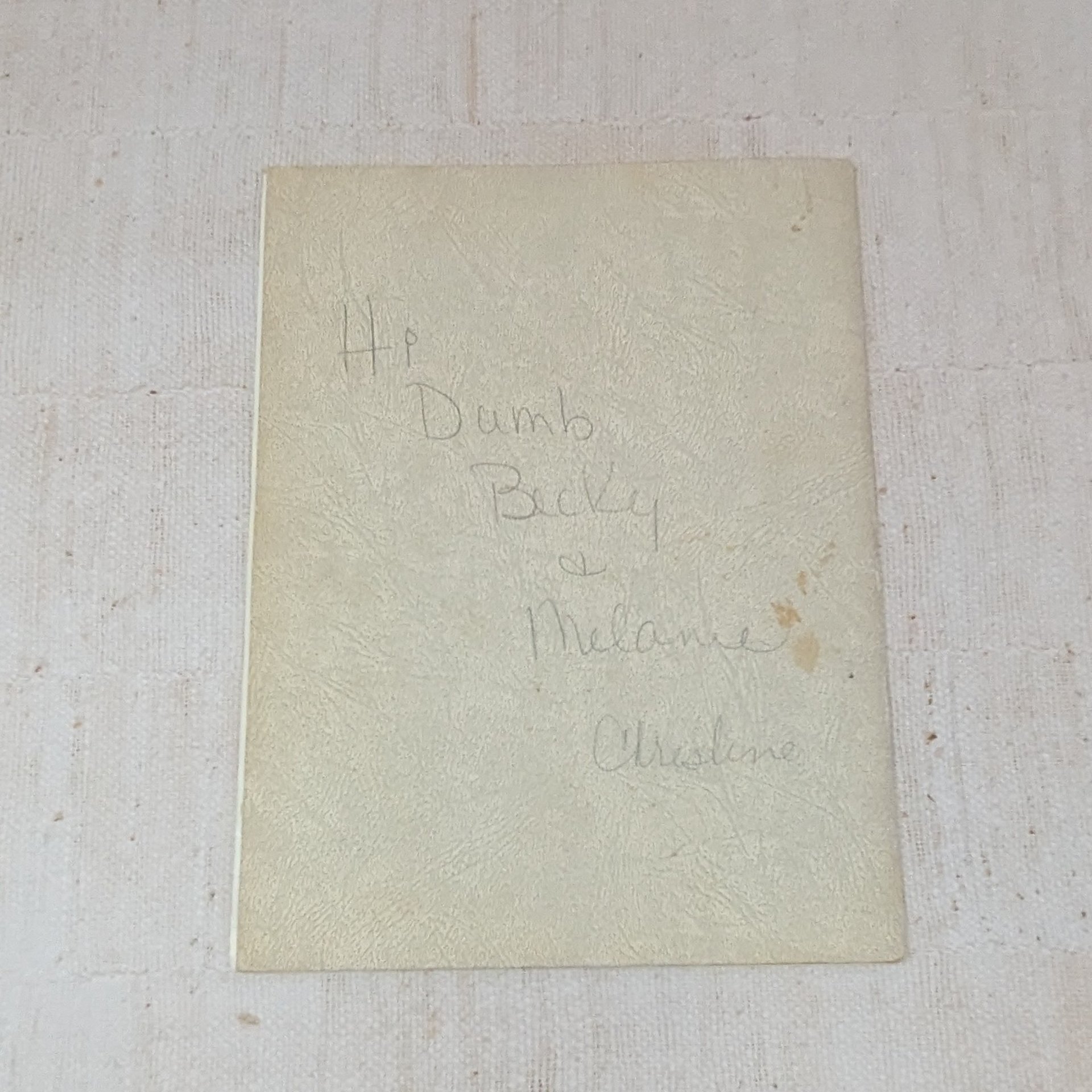 1970-1971 Mounds Park Junior High School Yearbook, Softcover – Vintage St. Paul Minnesota Ephemera
