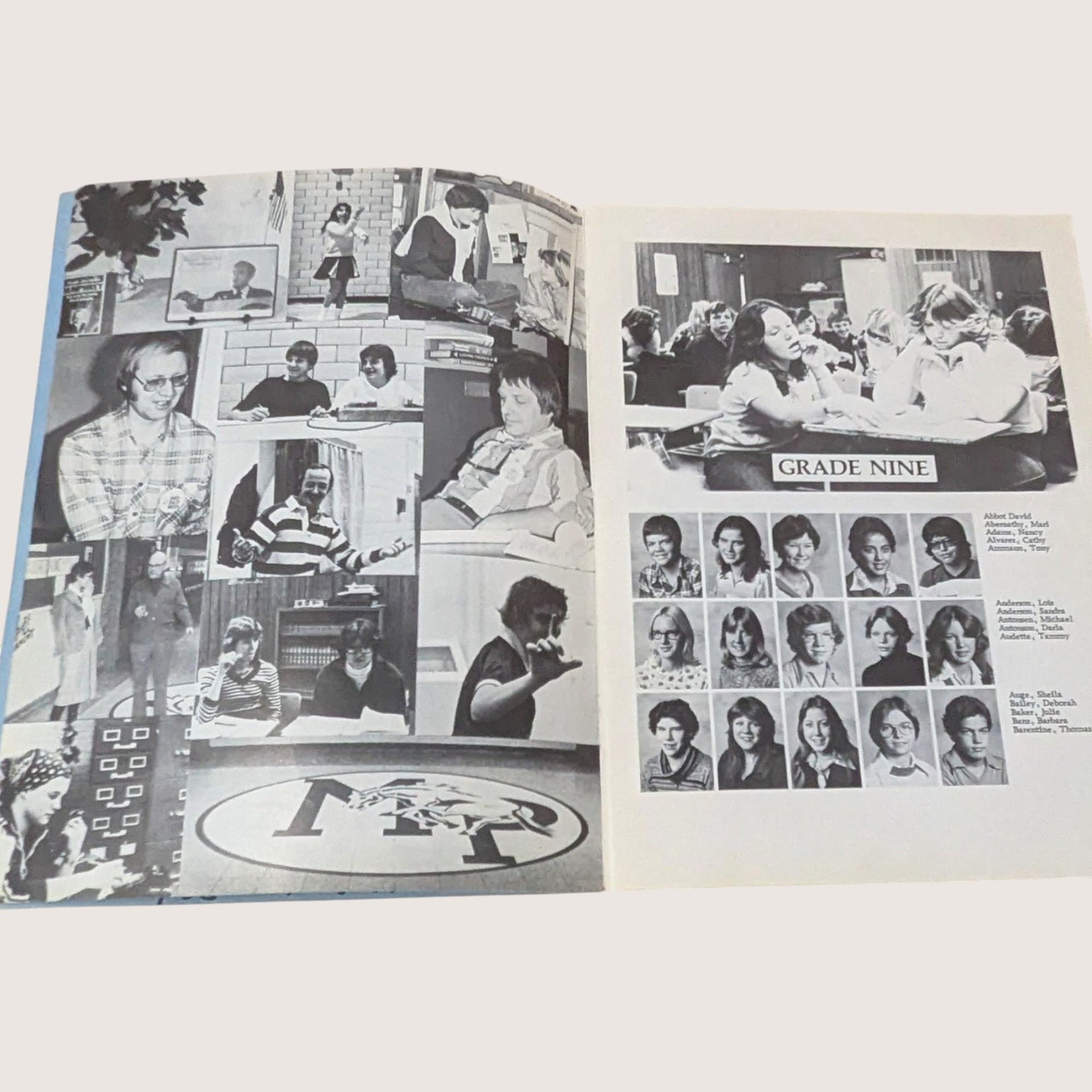 1977-1978 Mounds Park Junior High School Yearbook, Softcover