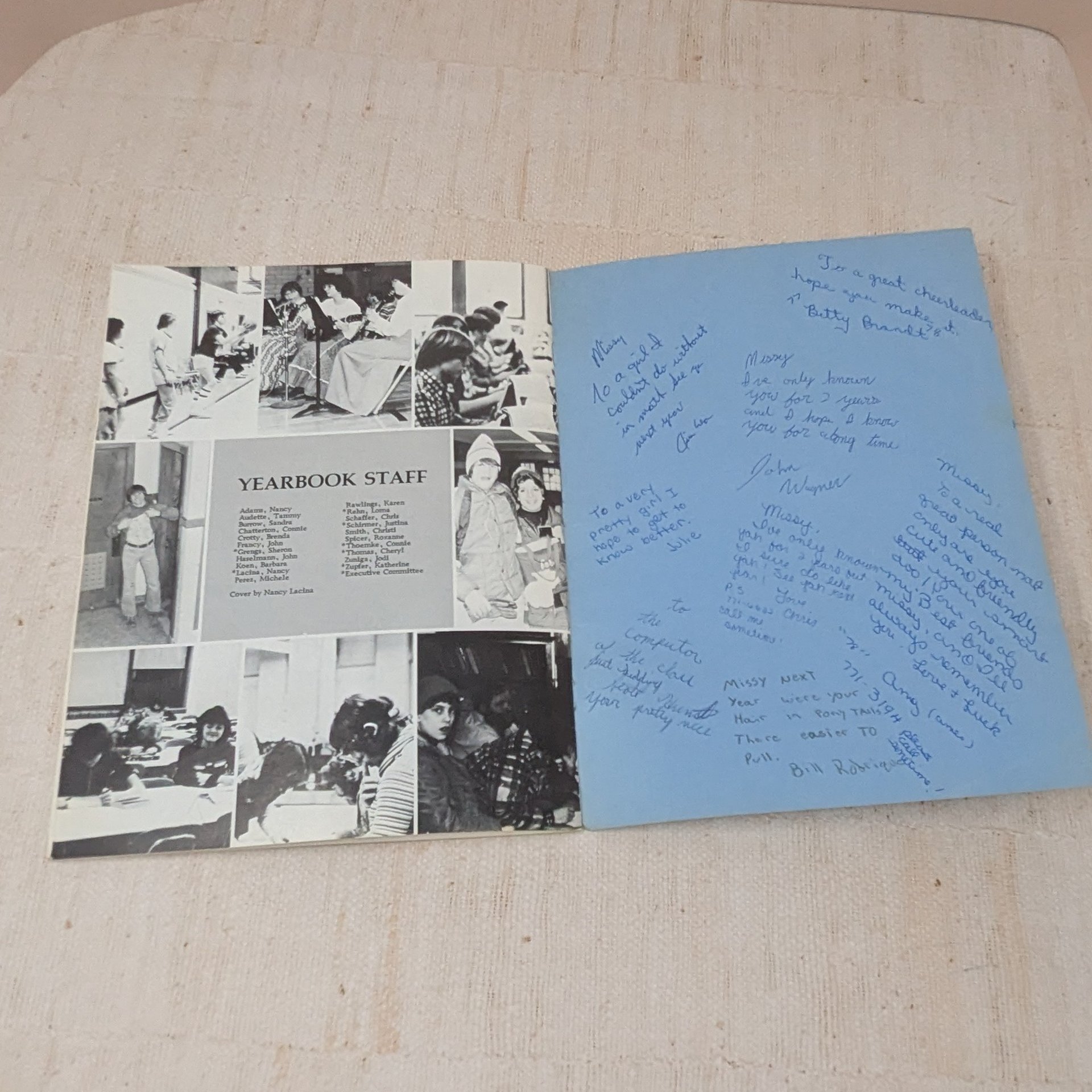 1977-1978 Mounds Park Junior High School Yearbook, Softcover – Vintage St. Paul Minnesota Ephemera
