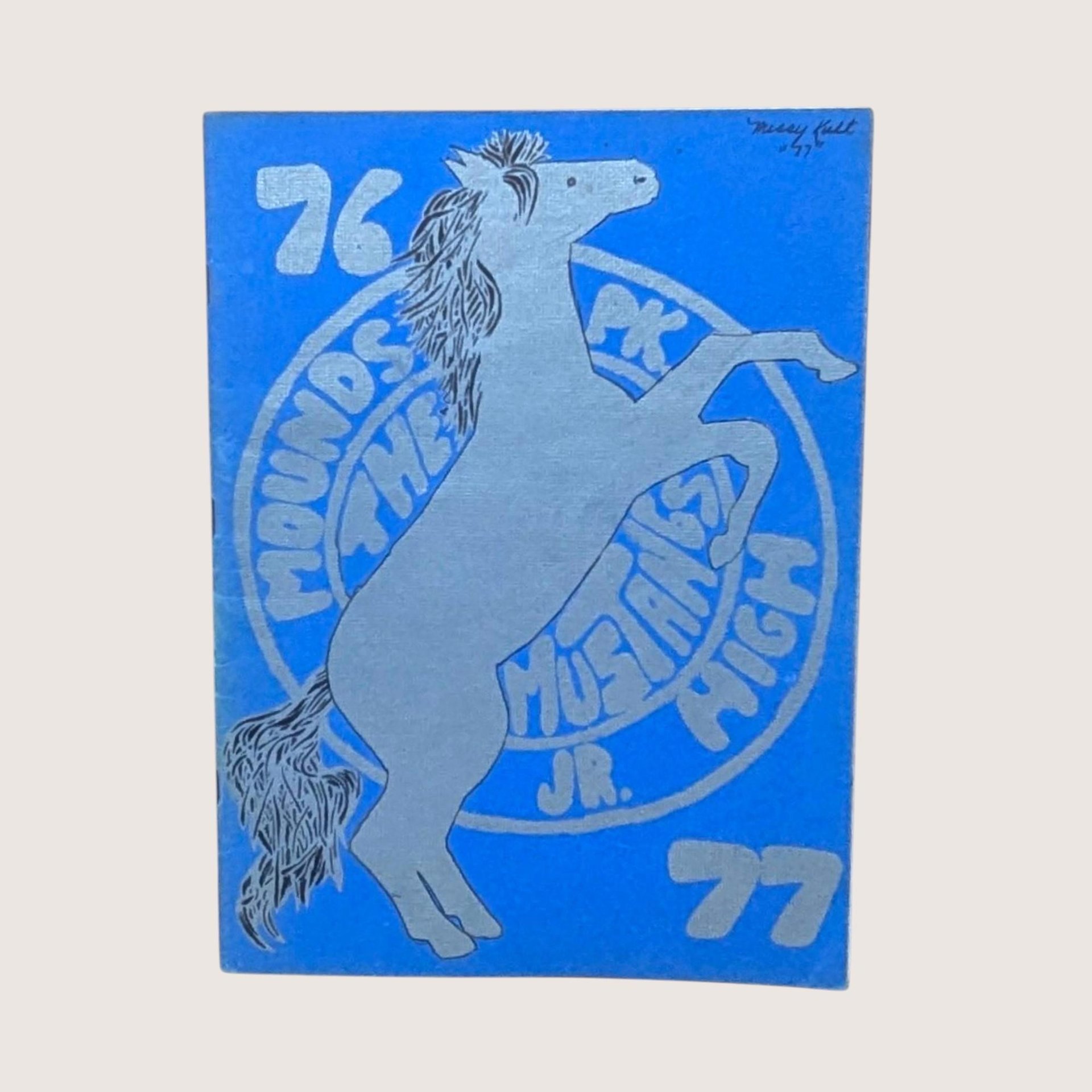 1976-1977 Mounds Park Junior High School Yearbook, Softcover