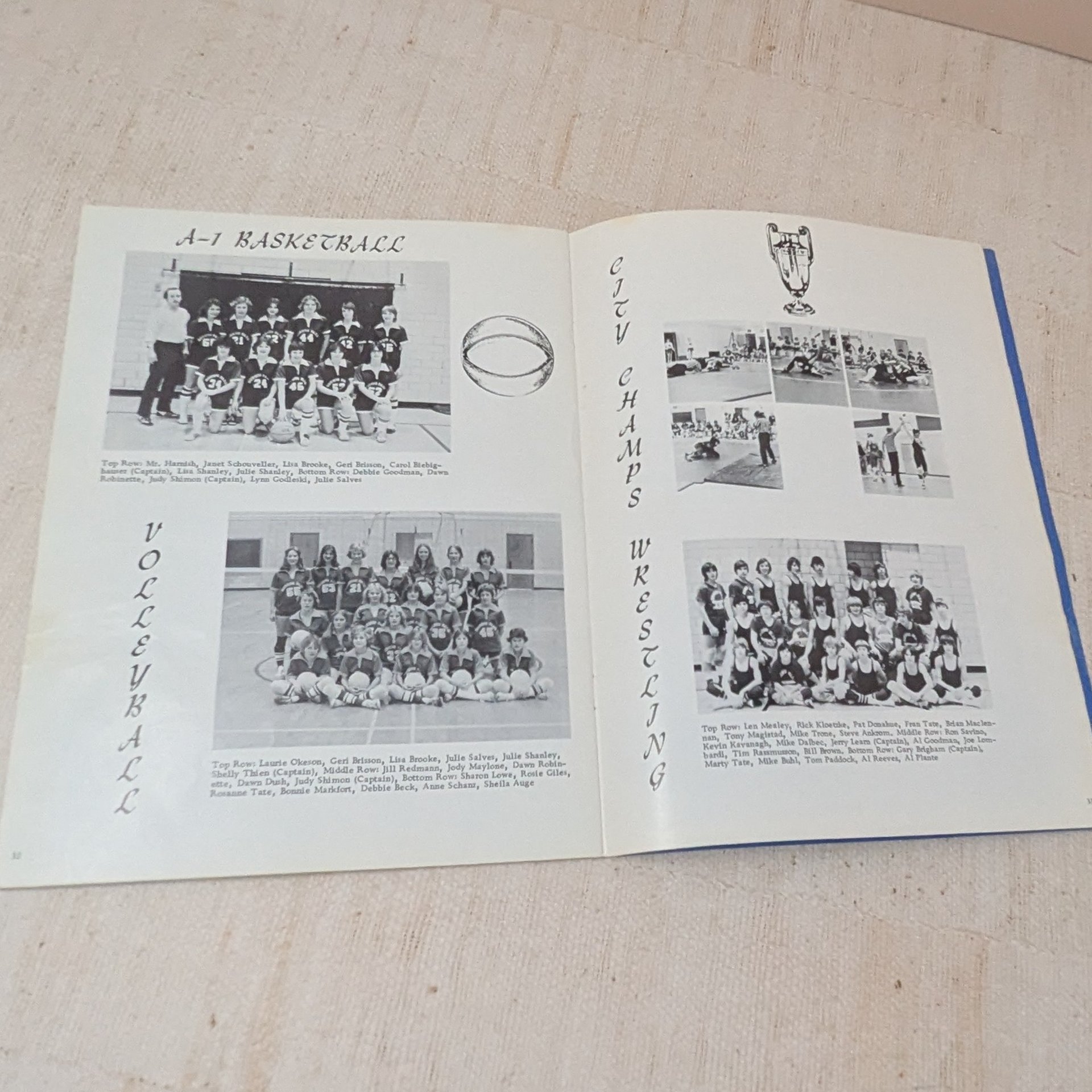 1976-1977 Mounds Park Junior High School Yearbook, Softcover – Vintage St. Paul Minnesota Ephemera