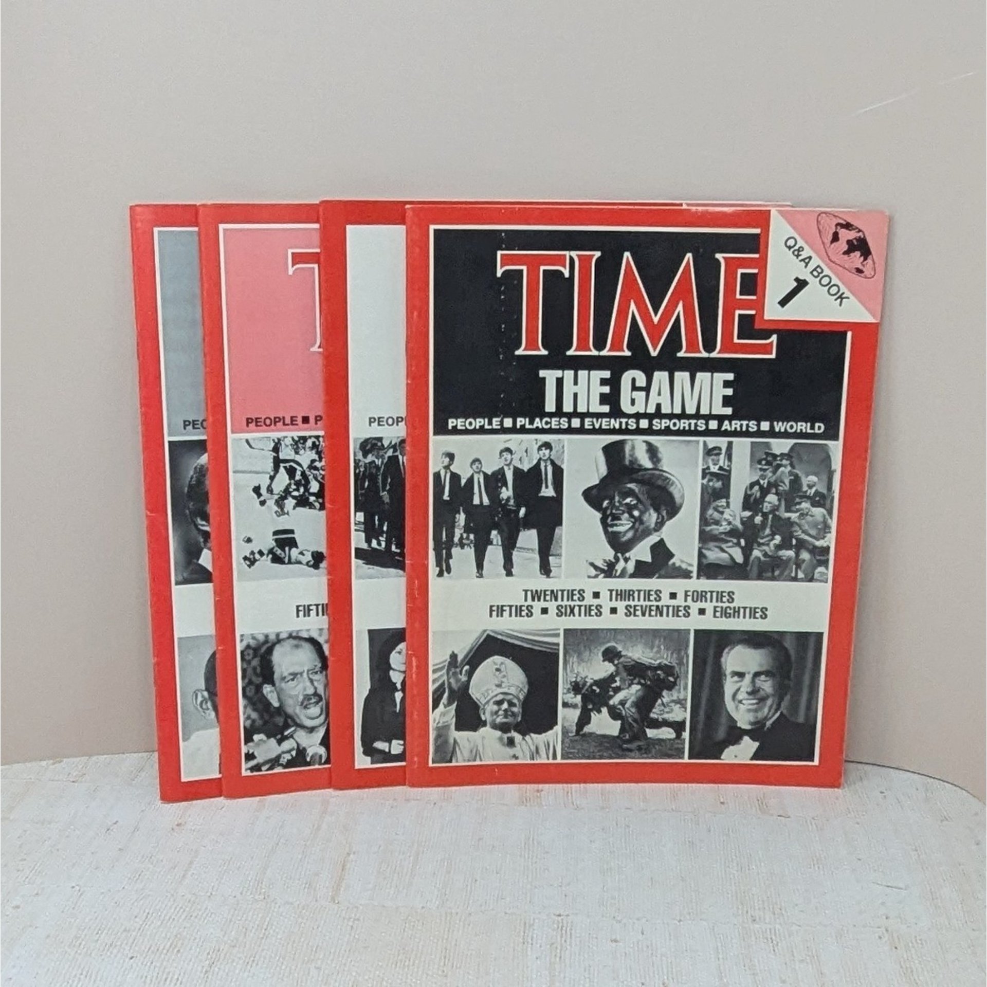 1983 Time The Game Trivia Board Game