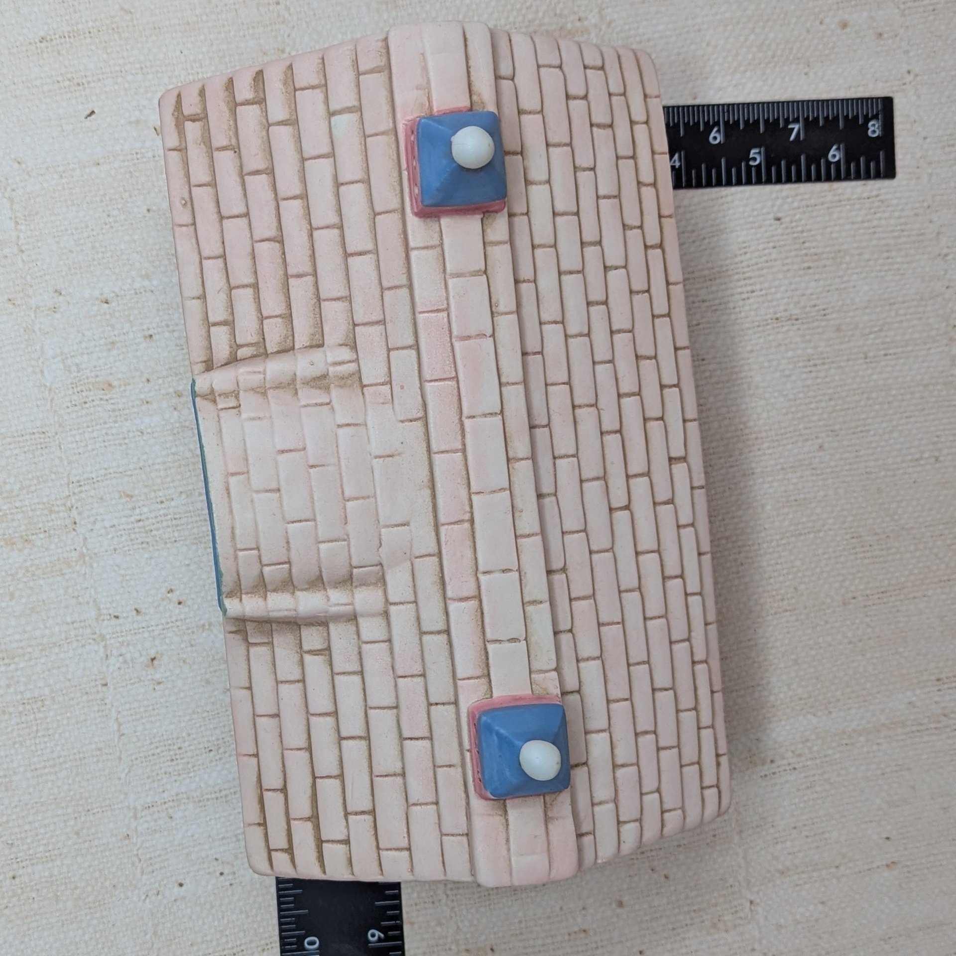 1990s Cottontail Lane Station Lighted House – Playful Spring Village Decor