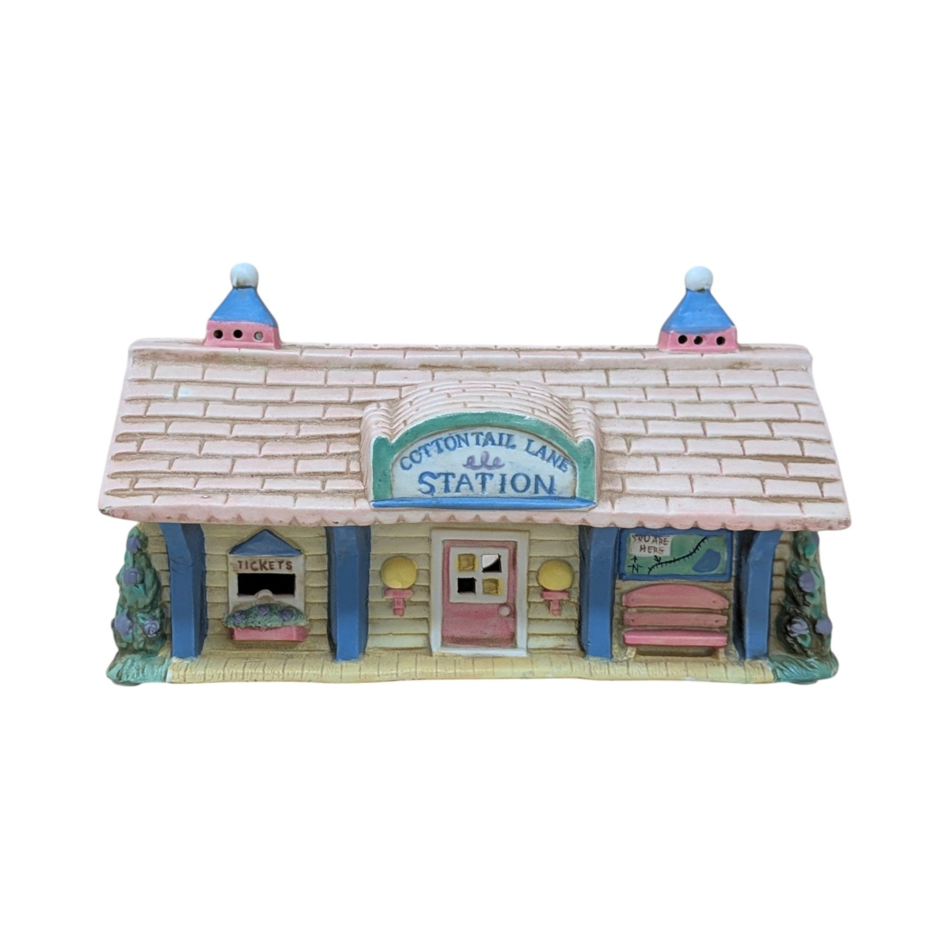 1990s Midwest Cottontail Lane Station