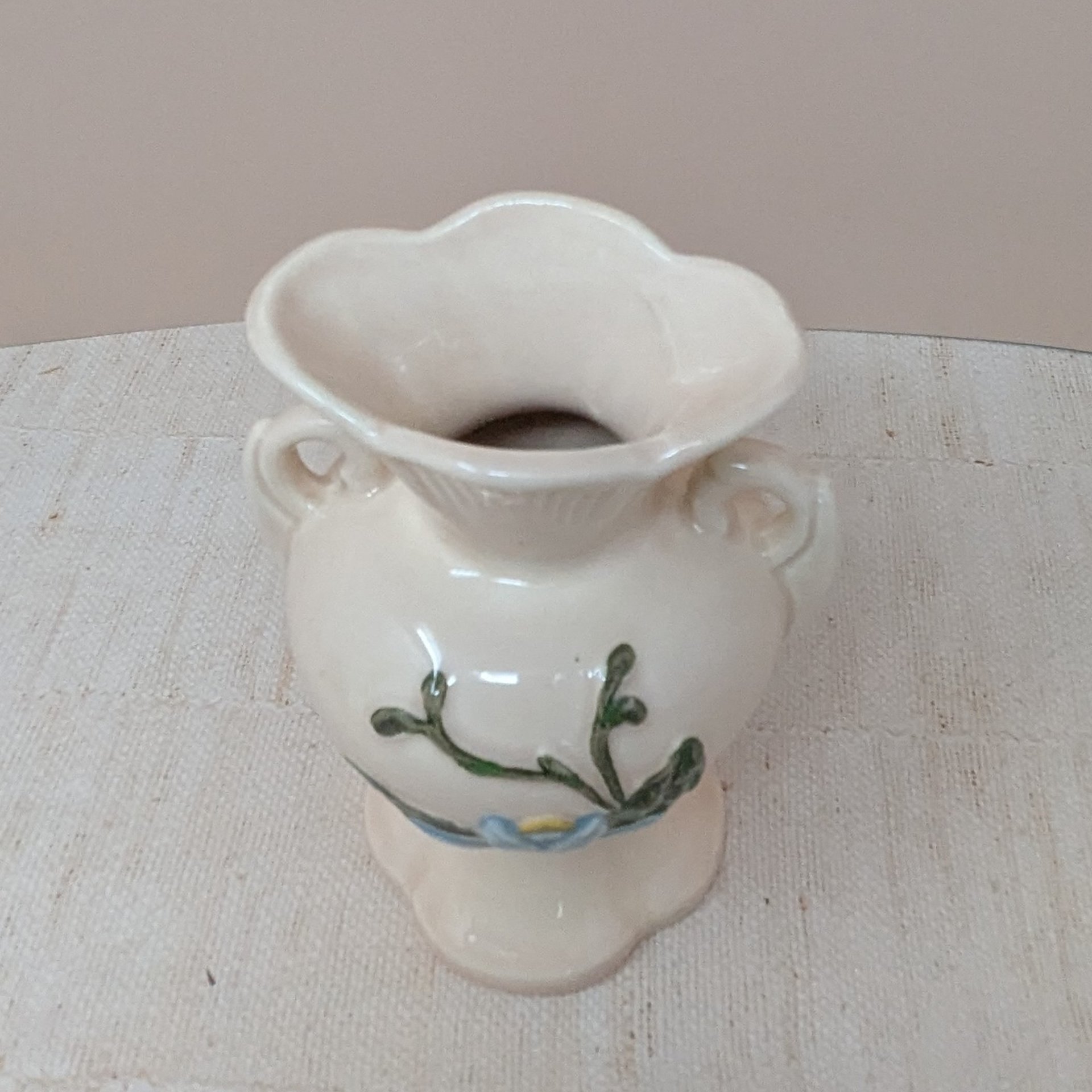 1940s Hull Magnolia & Pink Pitcher Trio – Mid Century Spring Decor