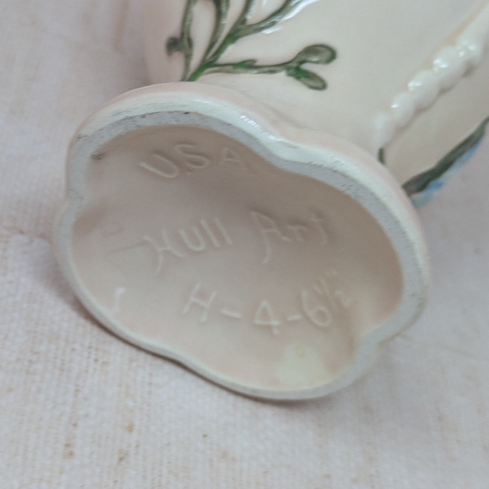 1940s Hull Magnolia & Pink Pitcher Trio – Mid Century Spring Decor