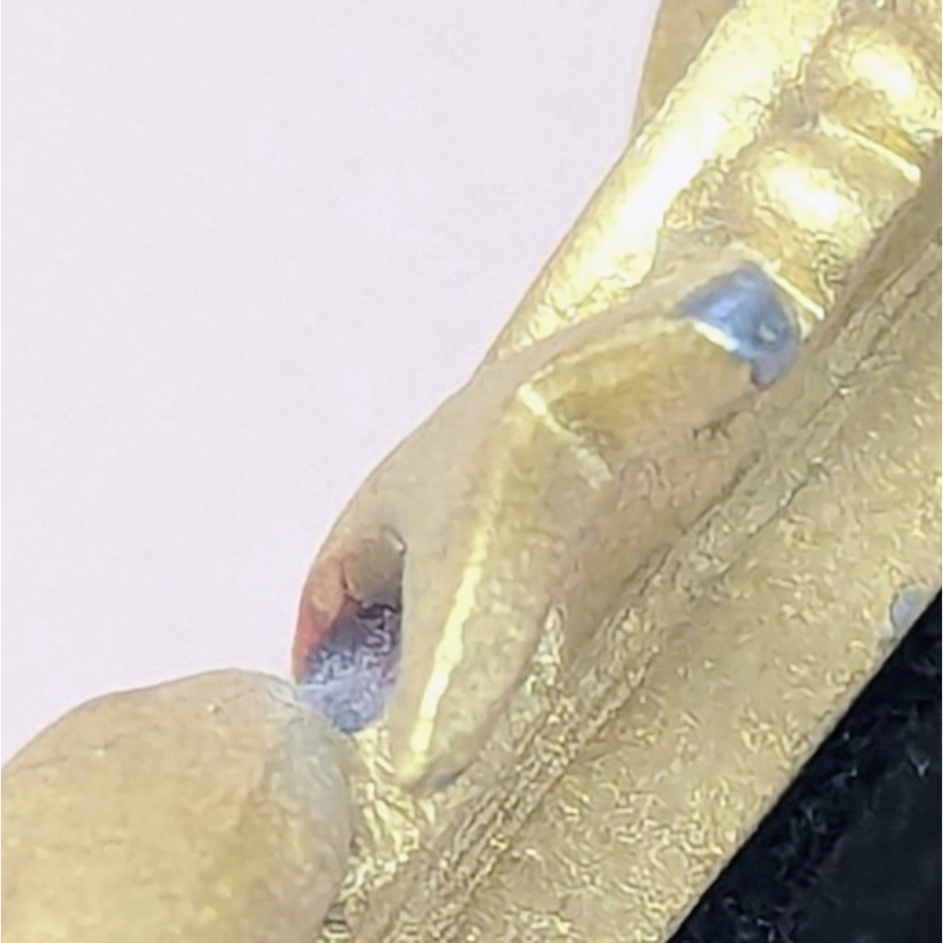 Vintage Jeweled High Heel Enamel Photo Frame 
