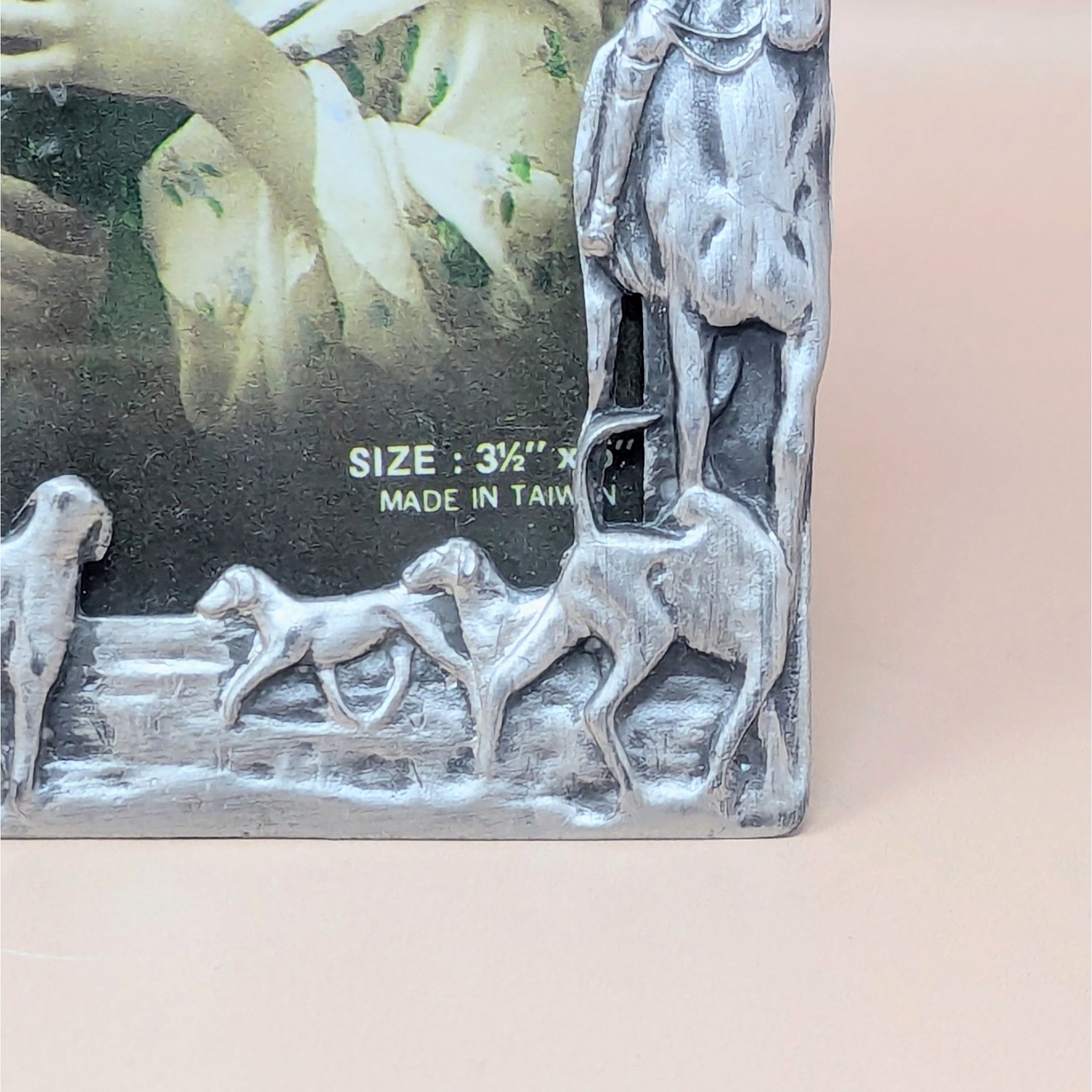 Vintage Fox Hunt Equestrian Photo Frame