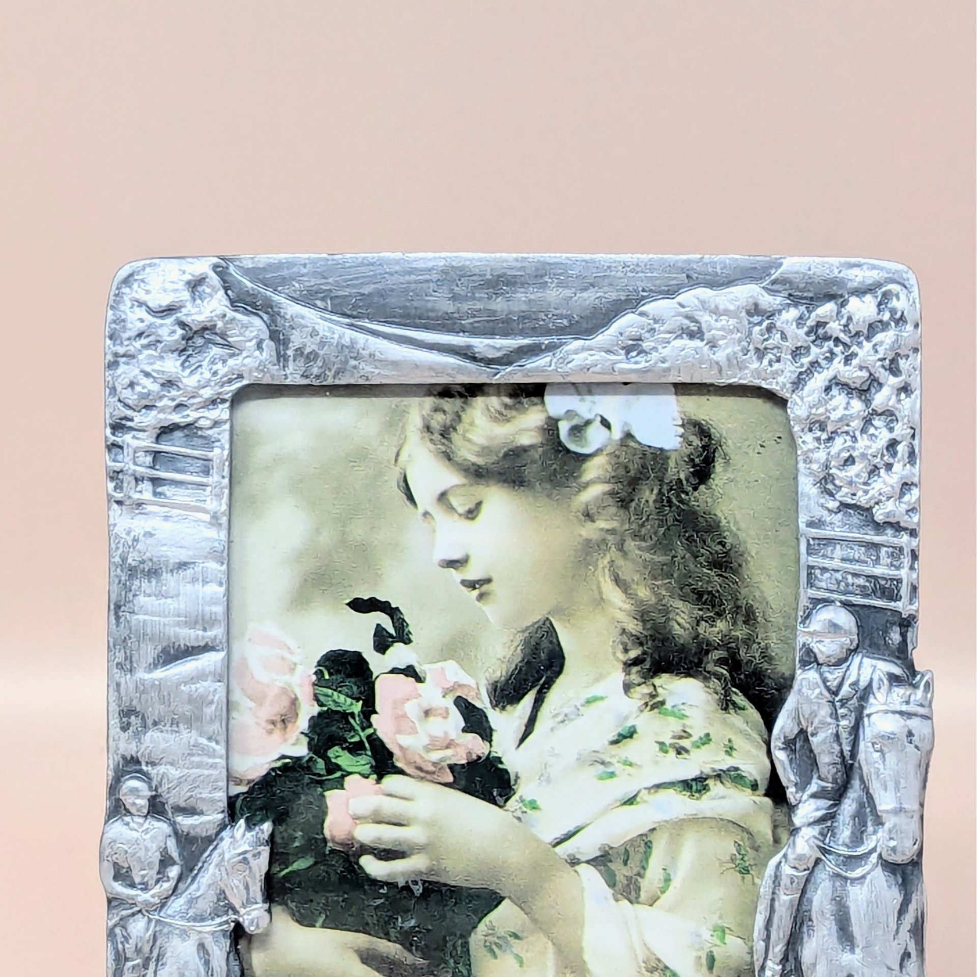 Vintage Fox Hunt Equestrian Photo Frame
