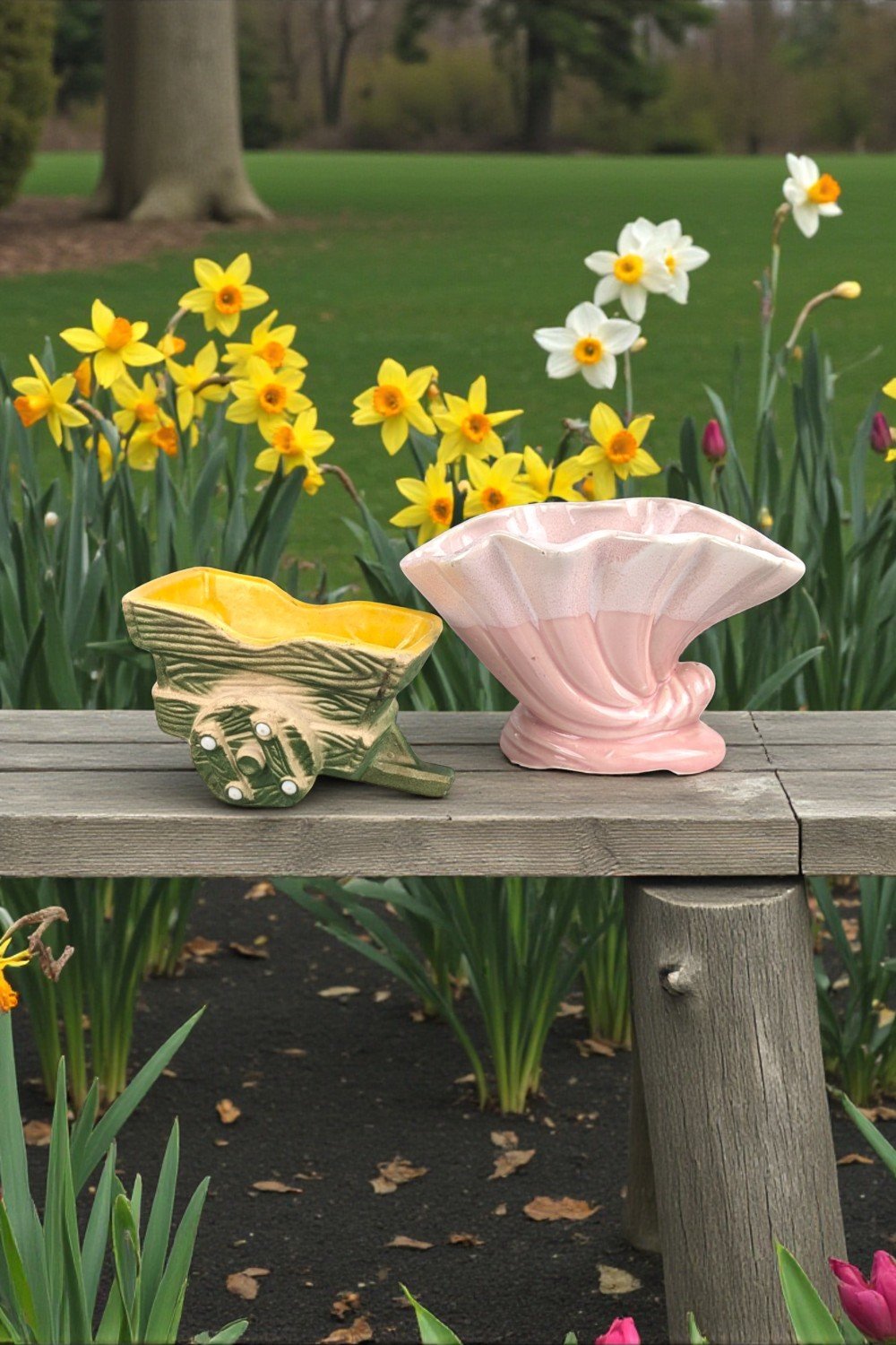 Vintage Mid Century Ceramic Planter Choice