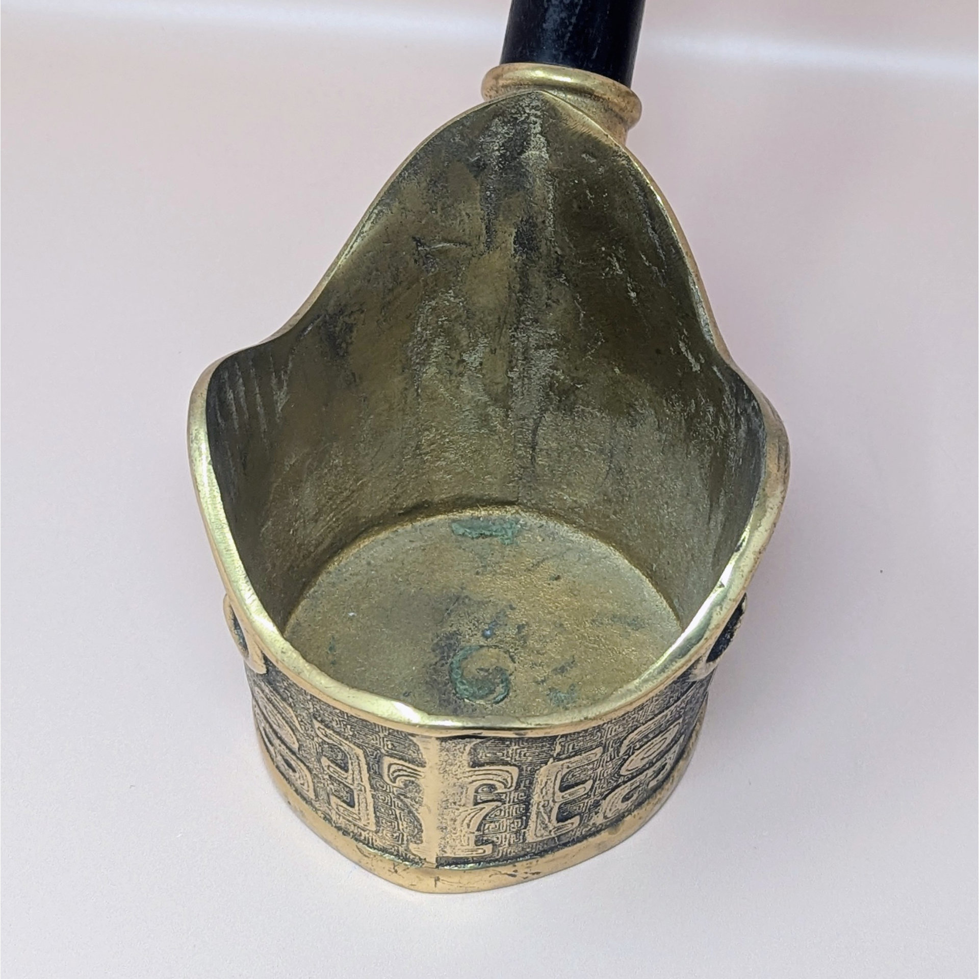1950 Chinese Brass Silk Iron