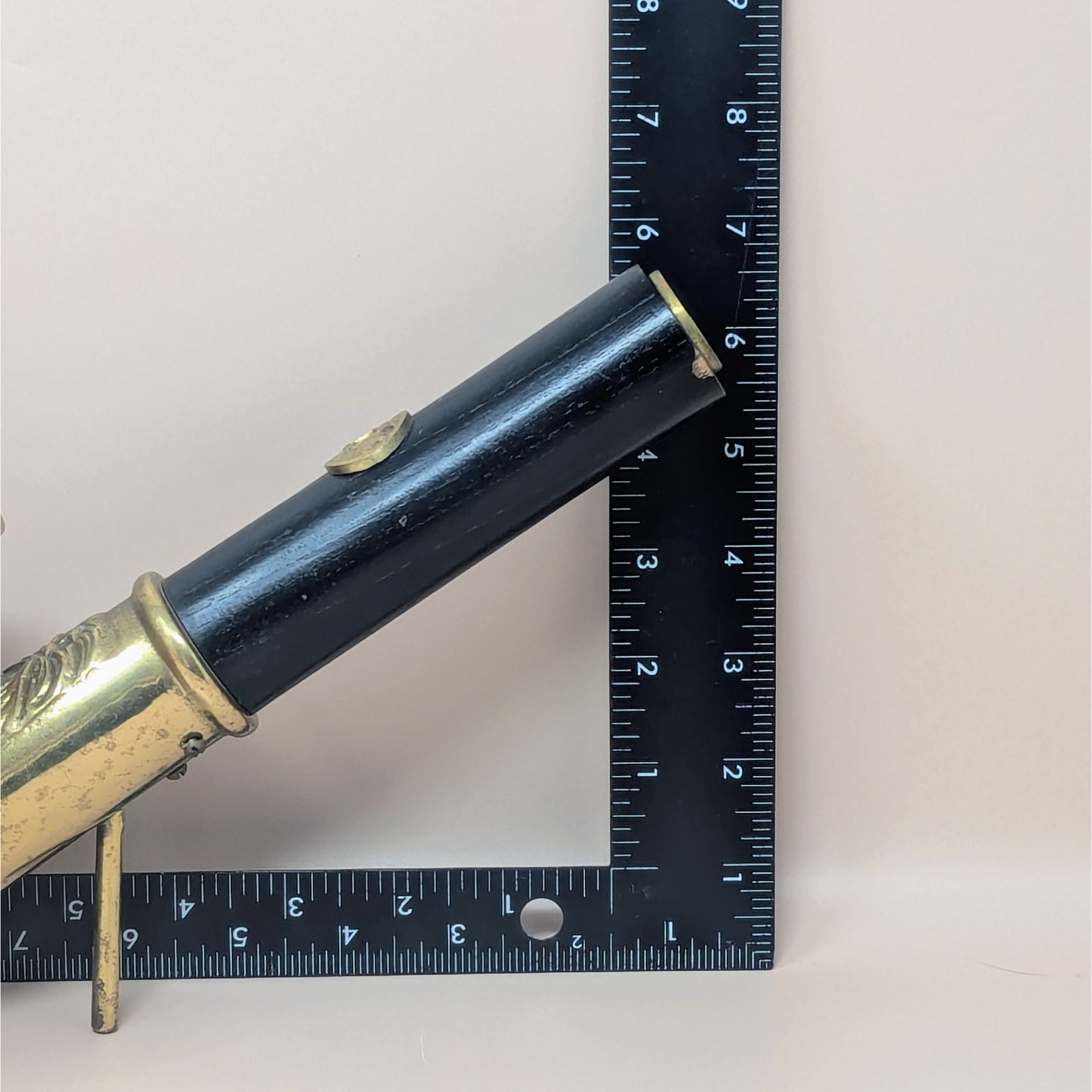 1950 Chinese Brass Silk Iron