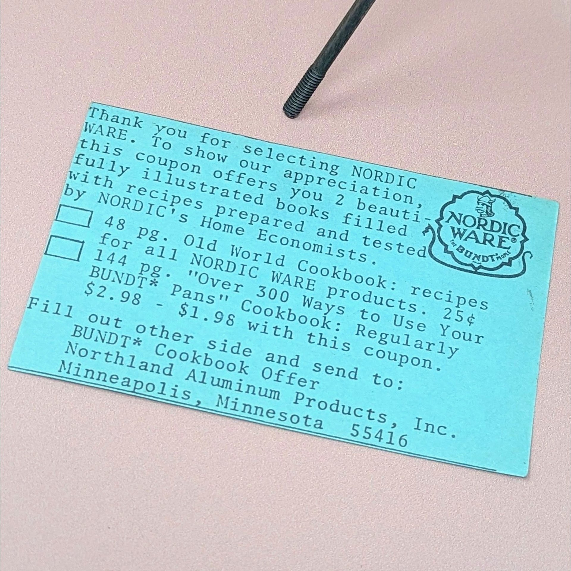 Nordic Ware Double Rosette & Timbale Iron – Vintage Heavy Aluminum Baker's Set