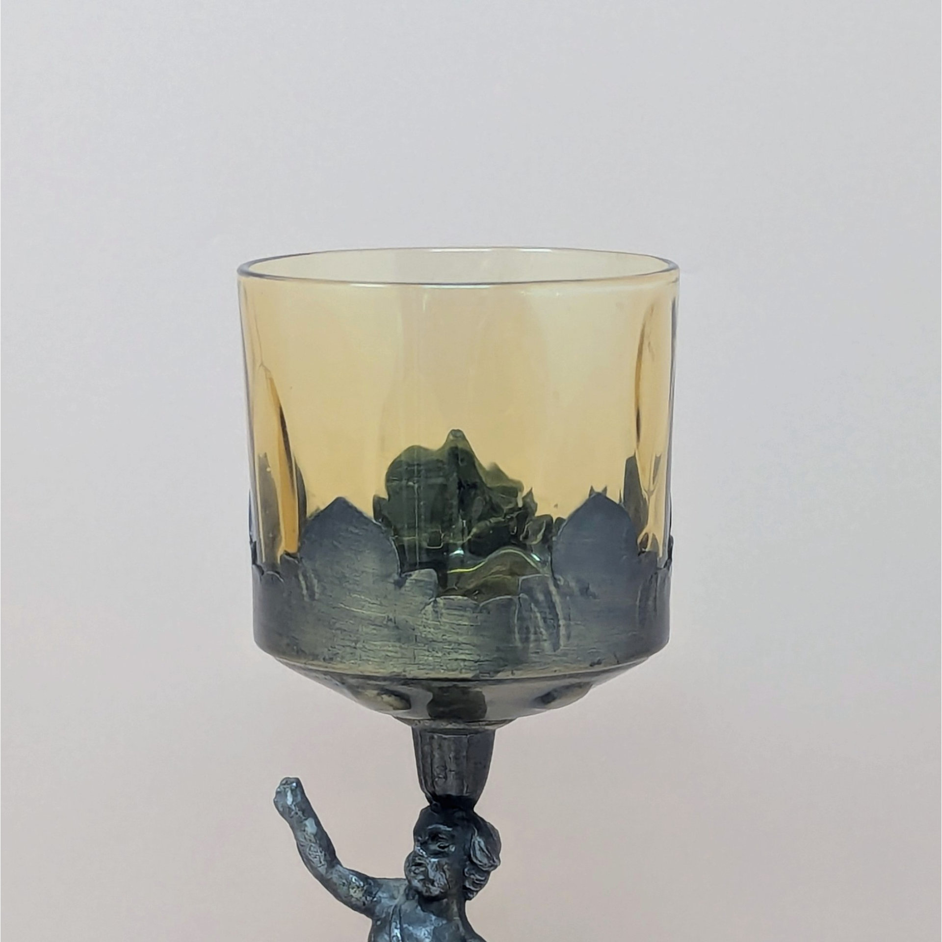 1960 Cherub Candle Holder