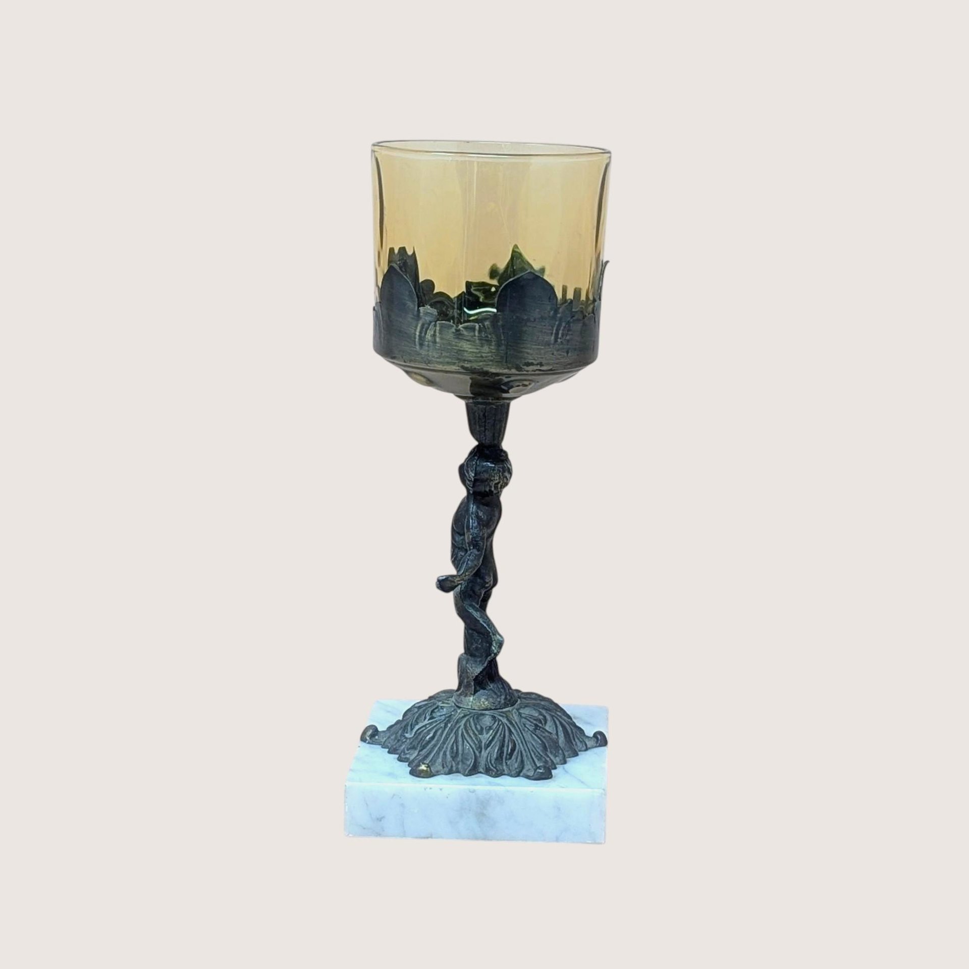 1960 Cherub Candle Holder