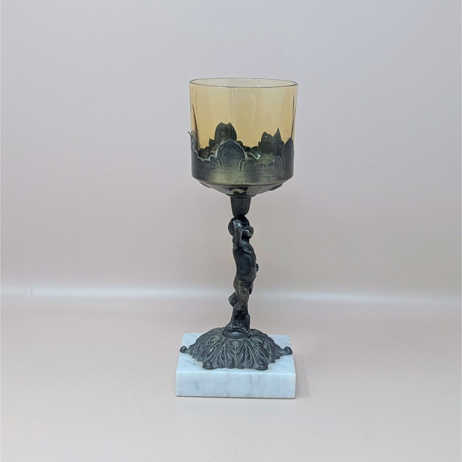 1960 Cherub Candle Holder