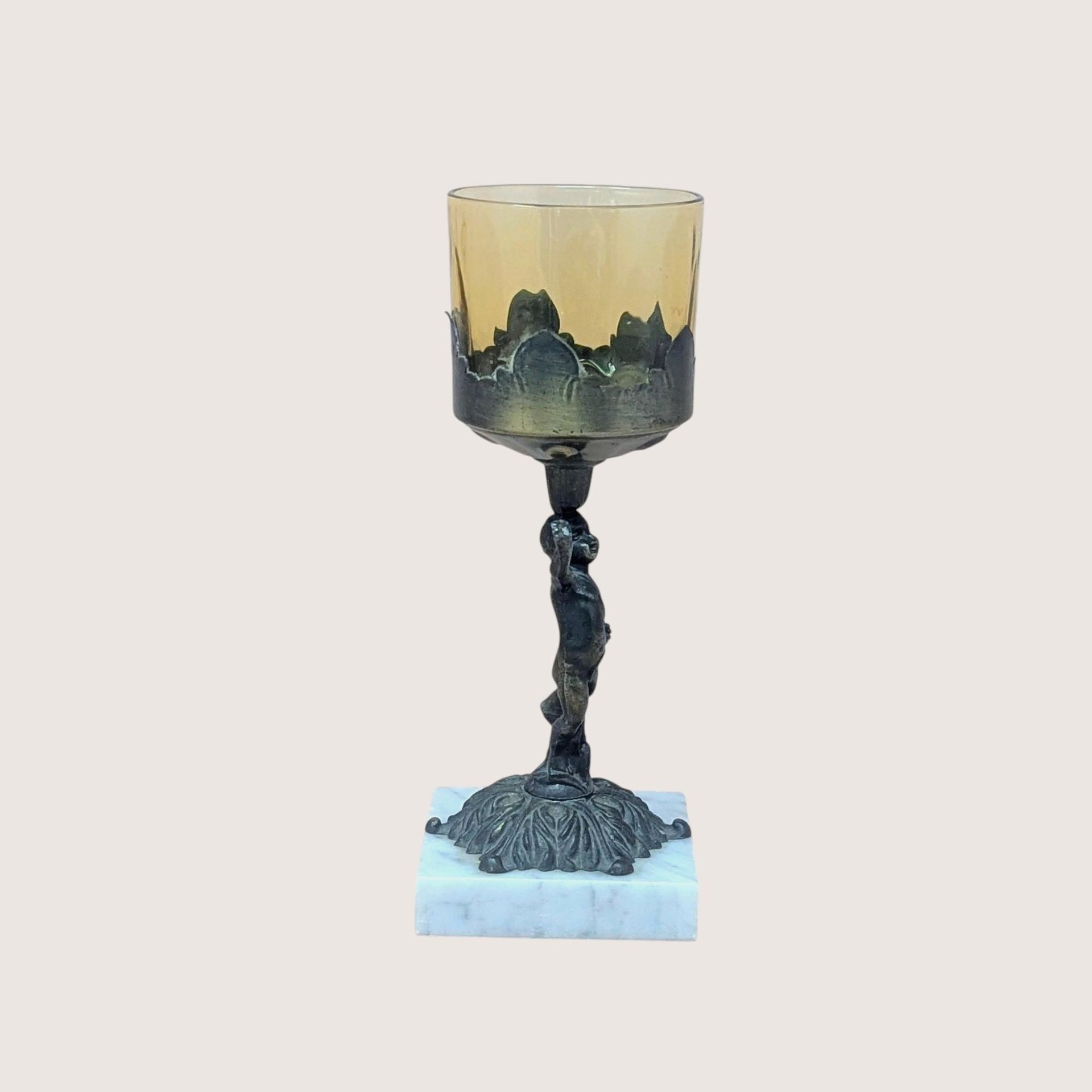 1960 Cherub Candle Holder