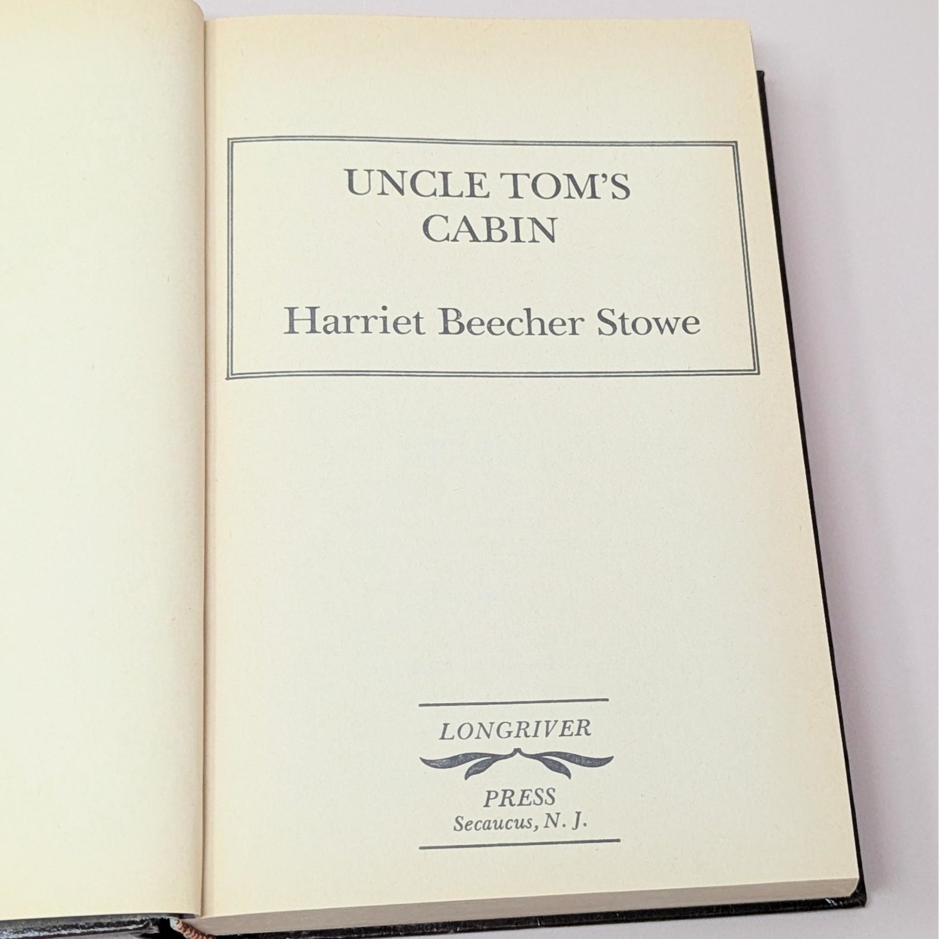 1976 Harriet Beecher Stowe Uncle Toms Cabin