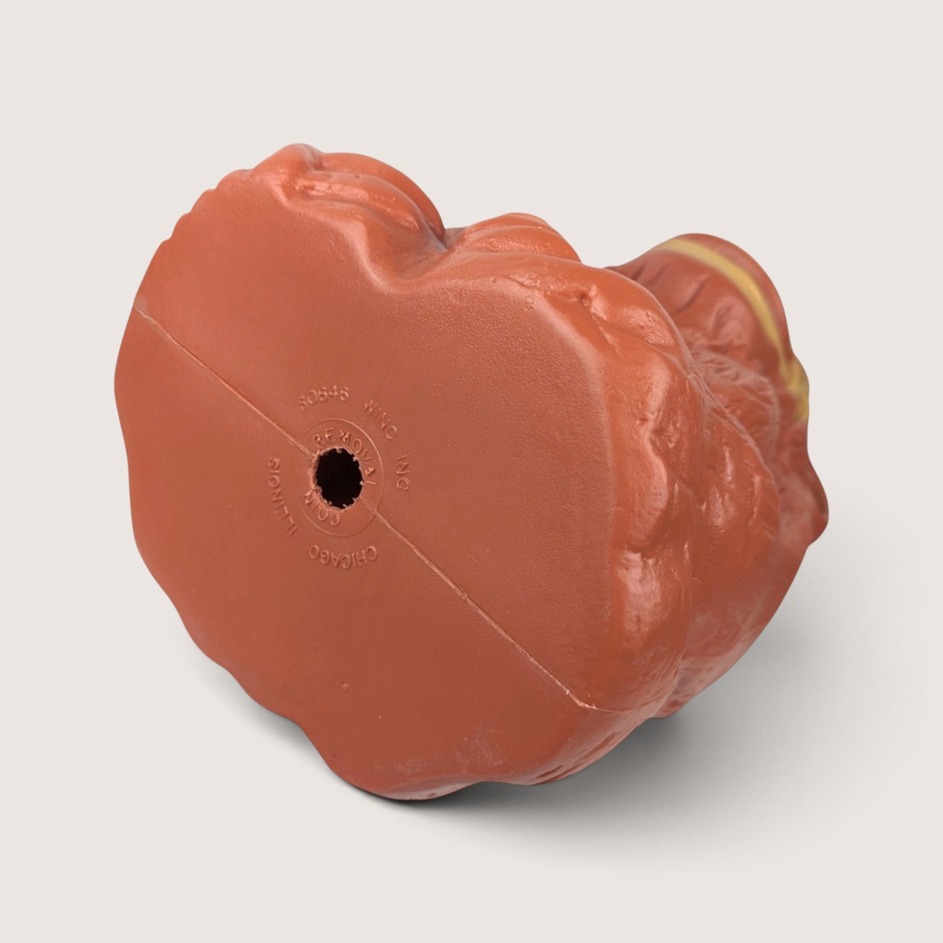 Vintage Wing Inc Plastic Monkey Bank: Retro Toy Coin Holder