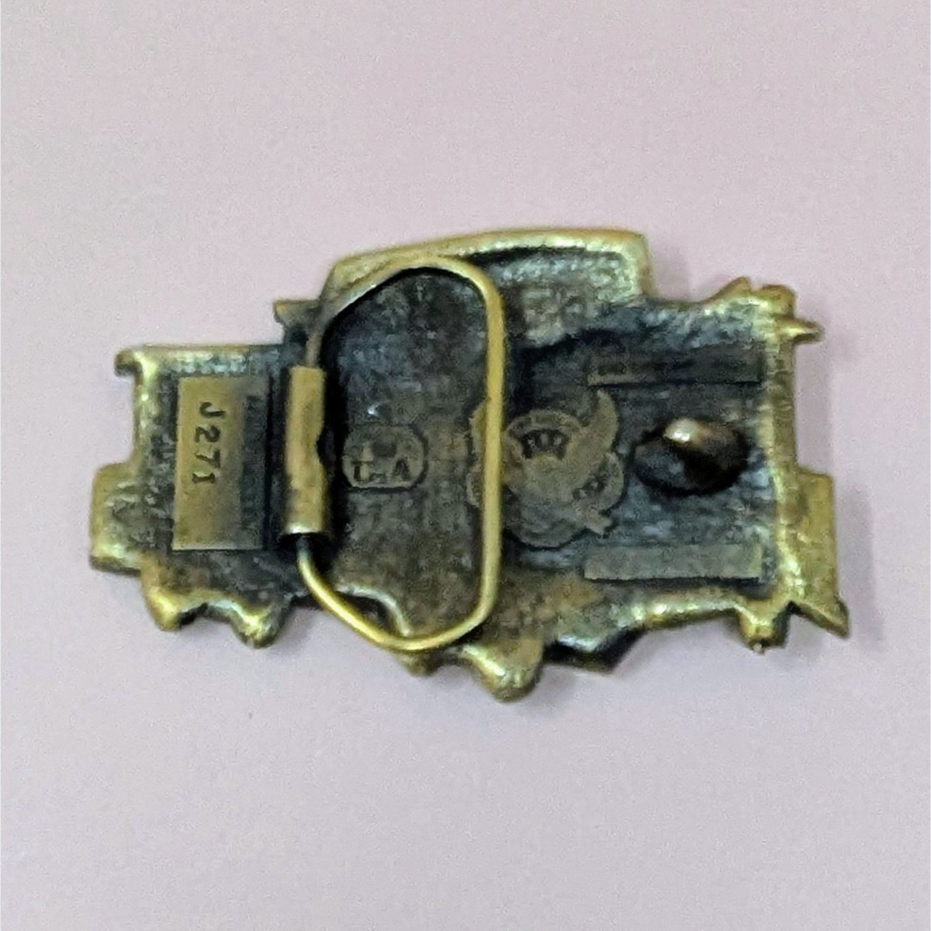 1976 Great American Buckle Co Caboose – 1970s Industrial Piece