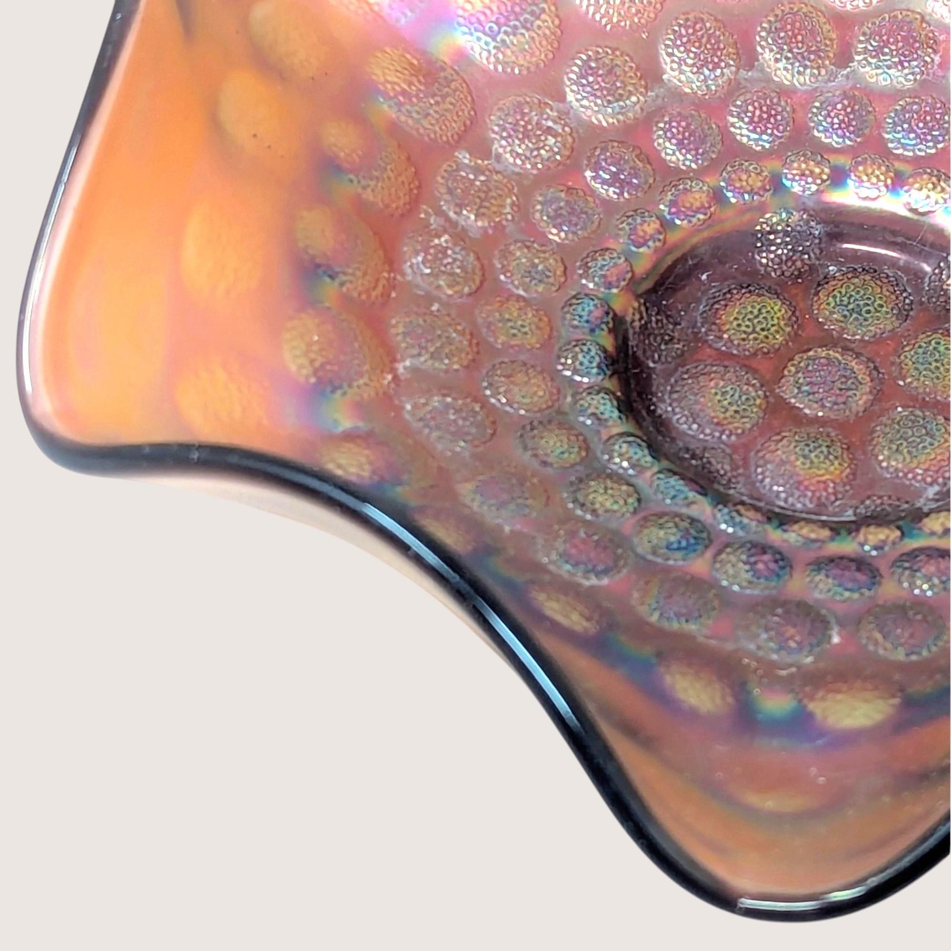 1940 Fenton Coin Dot Glass Bowl