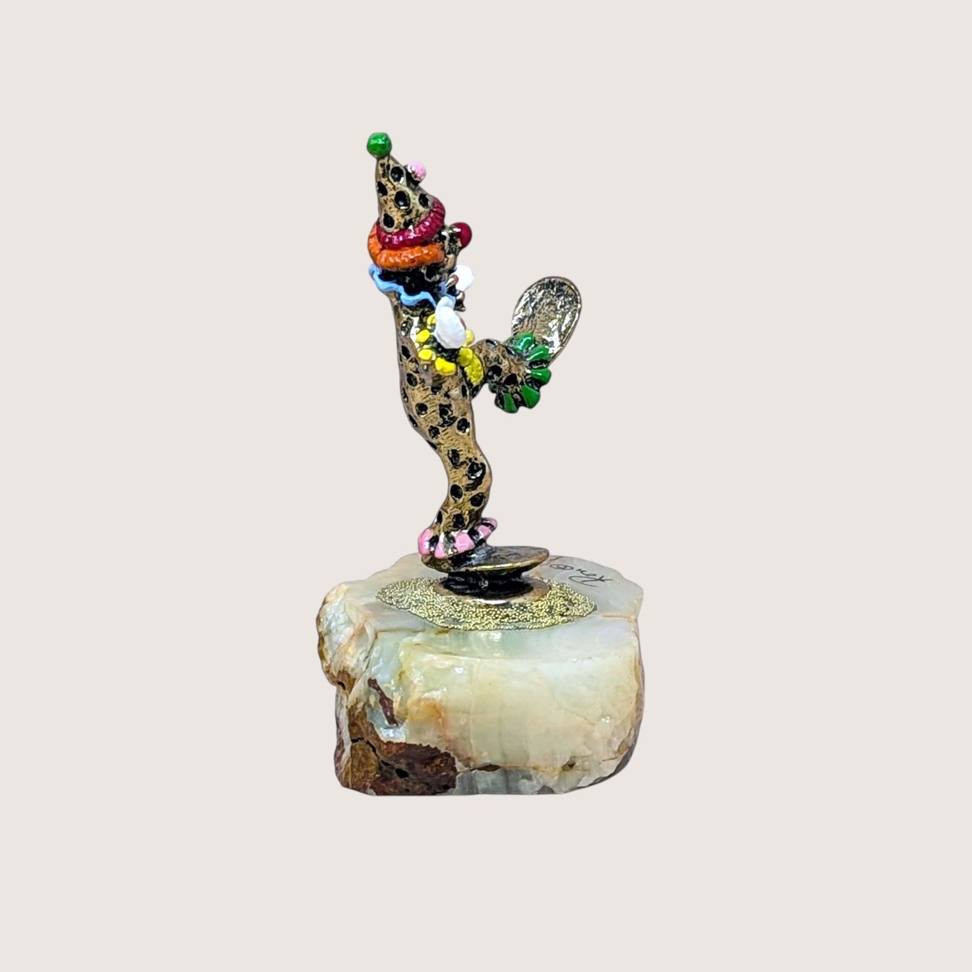 Vintage Ron Lee Dancing Pinky Clown Figurine