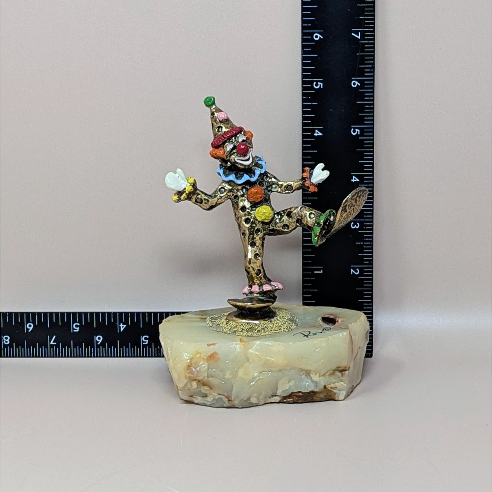 Vintage Ron Lee Dancing Pinky Clown Figurine