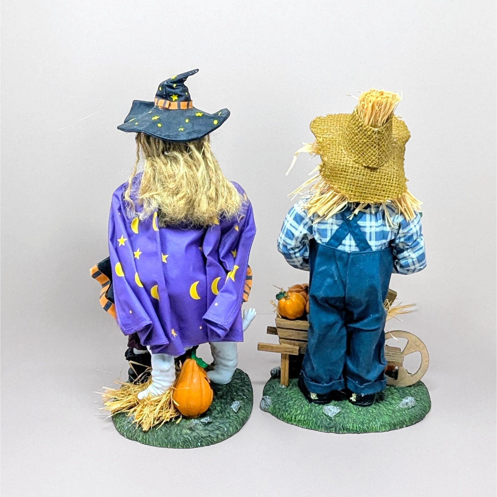 1996 Fabric Mache Halloween Pair