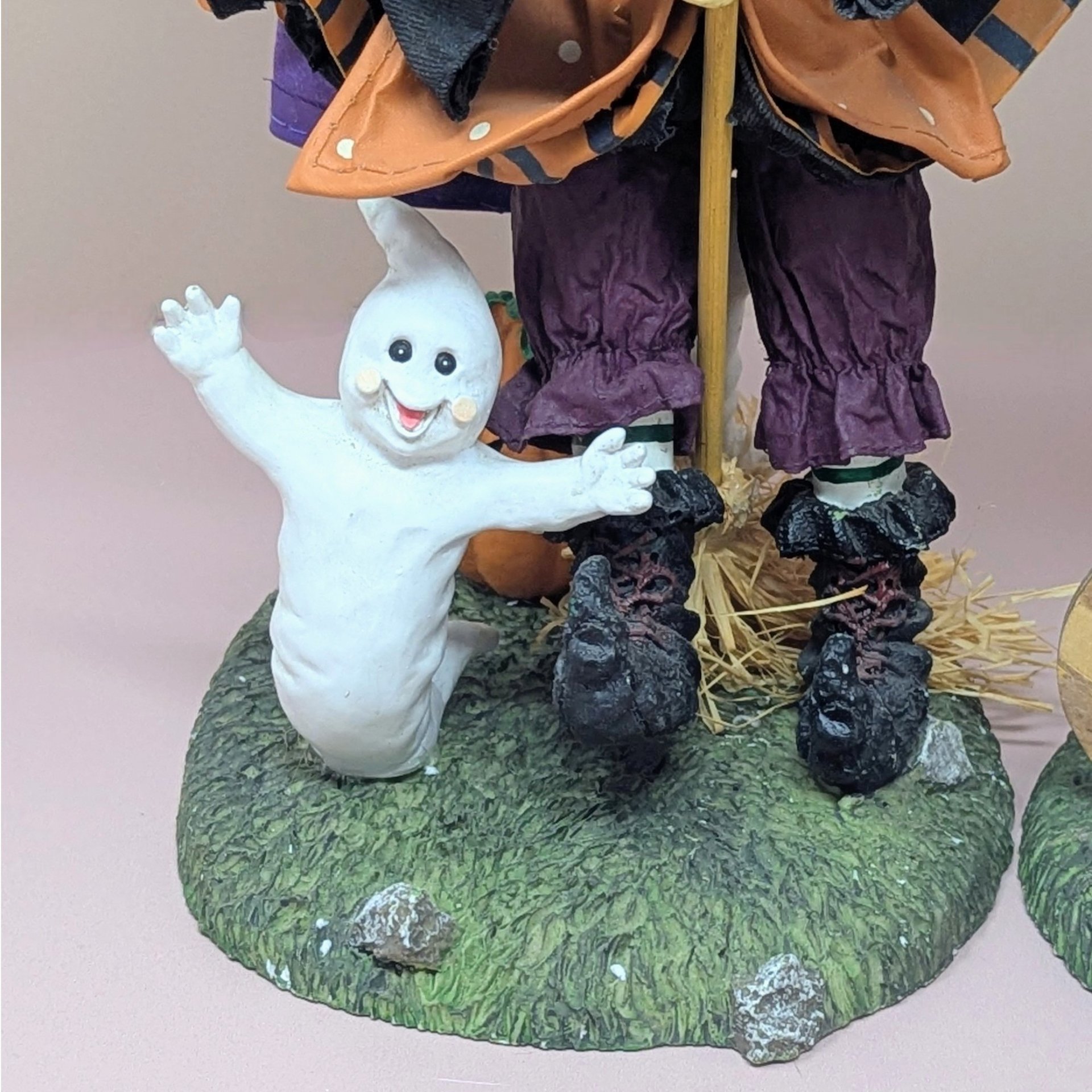 1996 Fabric Mache Halloween Pair