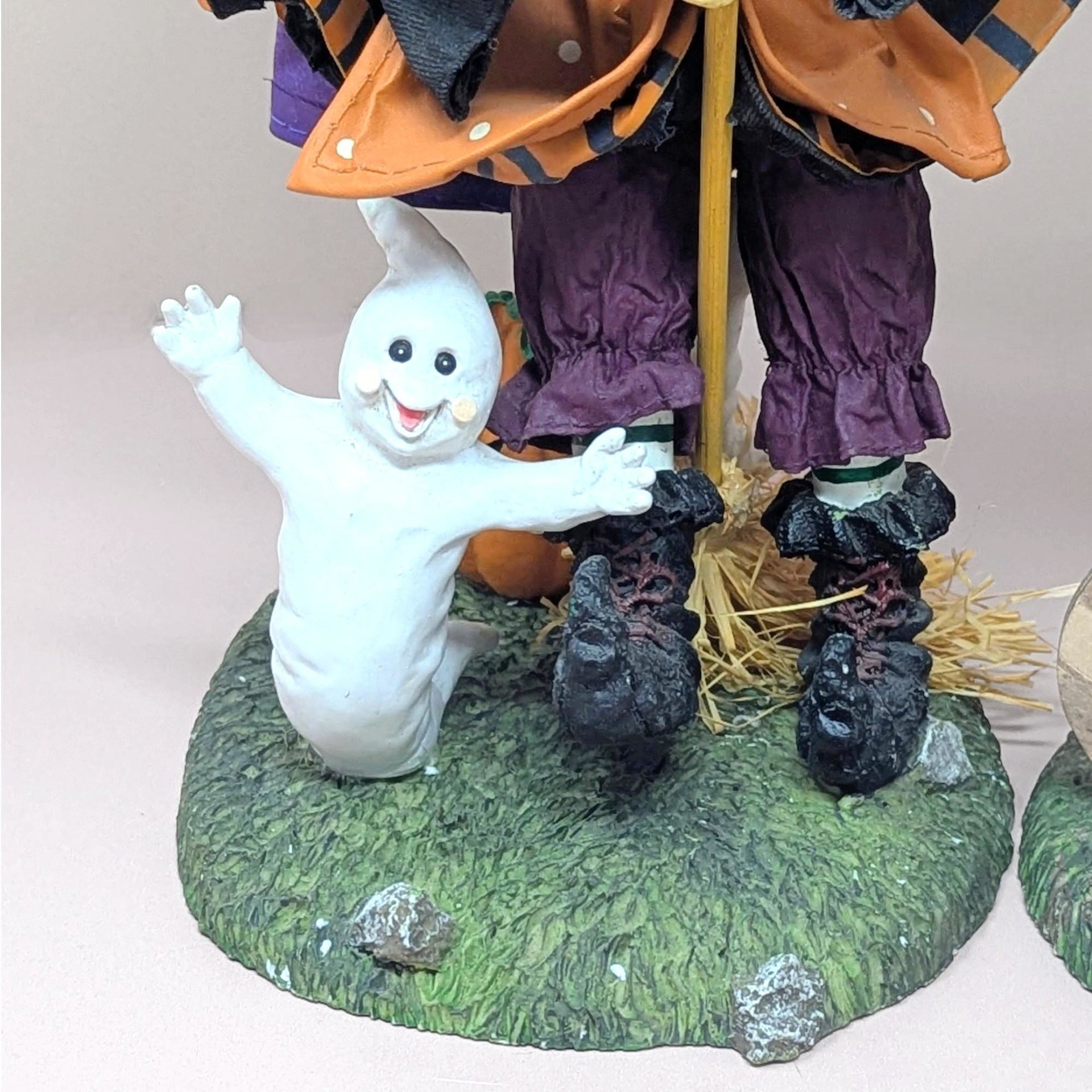 1996 Fabric Mache Halloween Pair