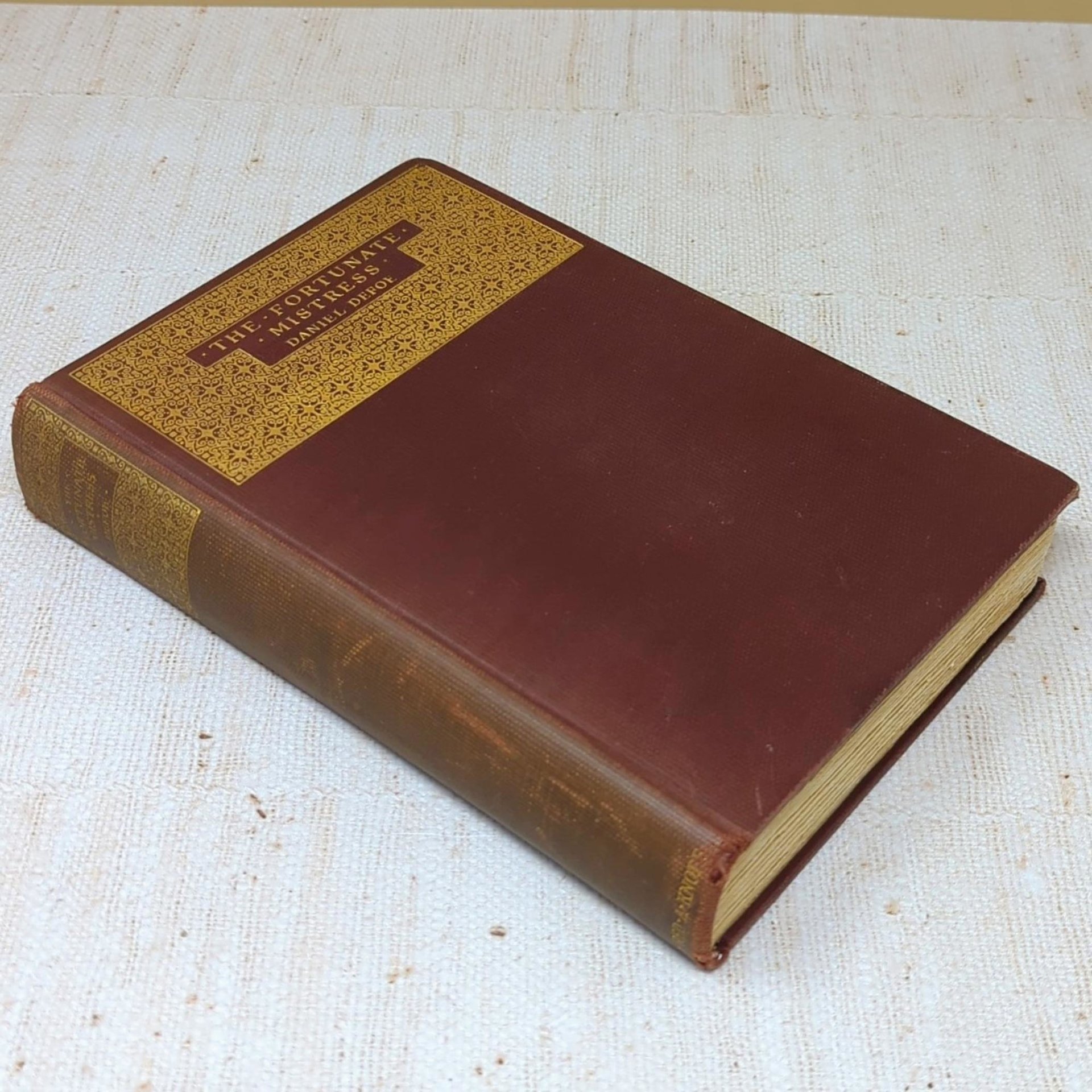 1924 Daniel Defoe – 1920s Art Deco Decorative Binding
