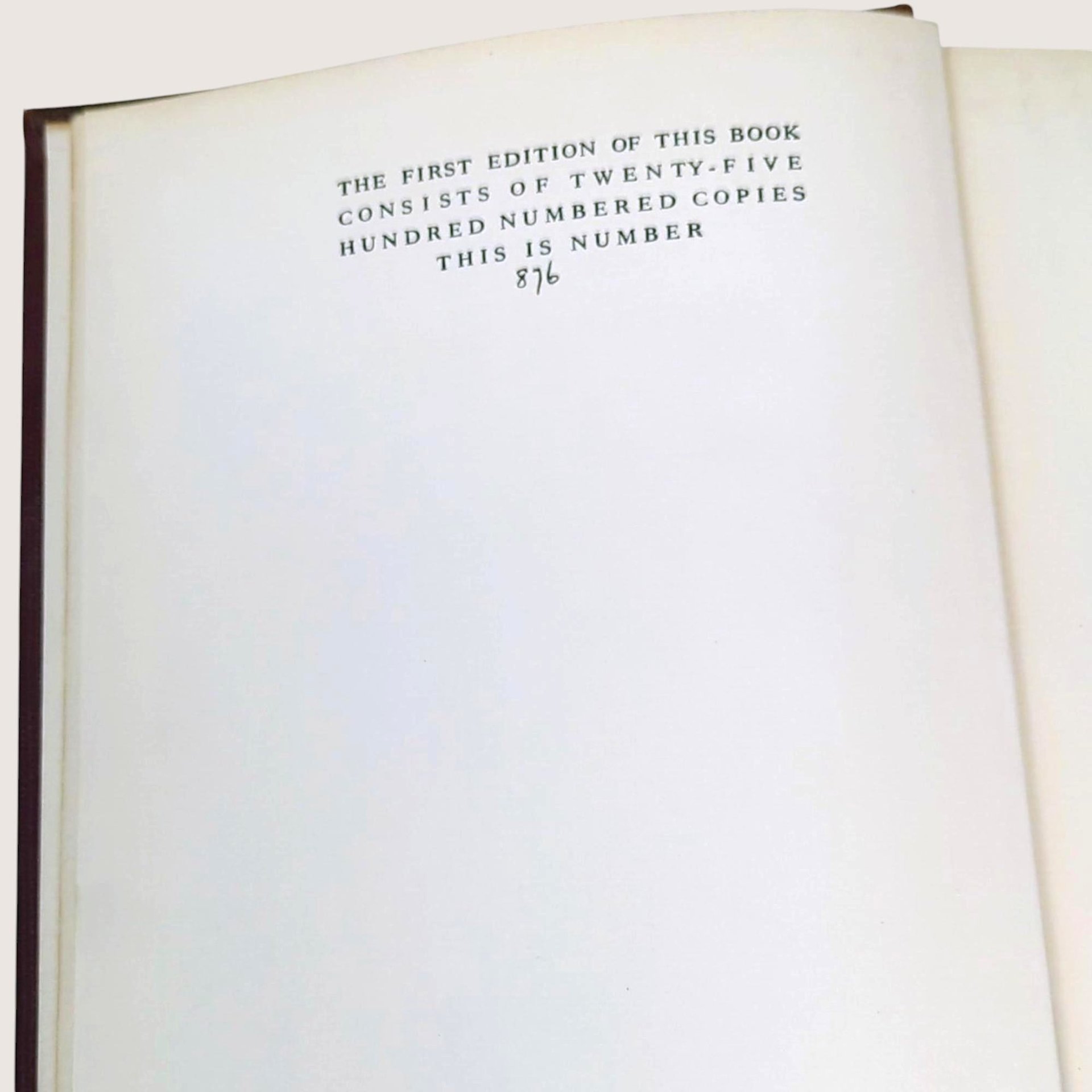 1924 The Fortunate Mistress by Daniel Defoe Hardcover Book