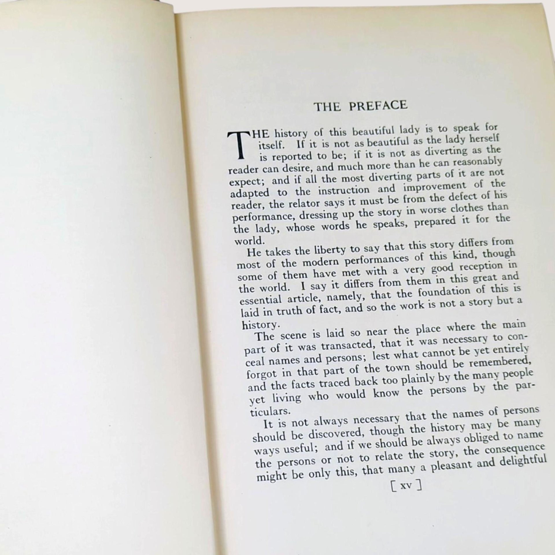 1924 The Fortunate Mistress by Daniel Defoe Hardcover Book