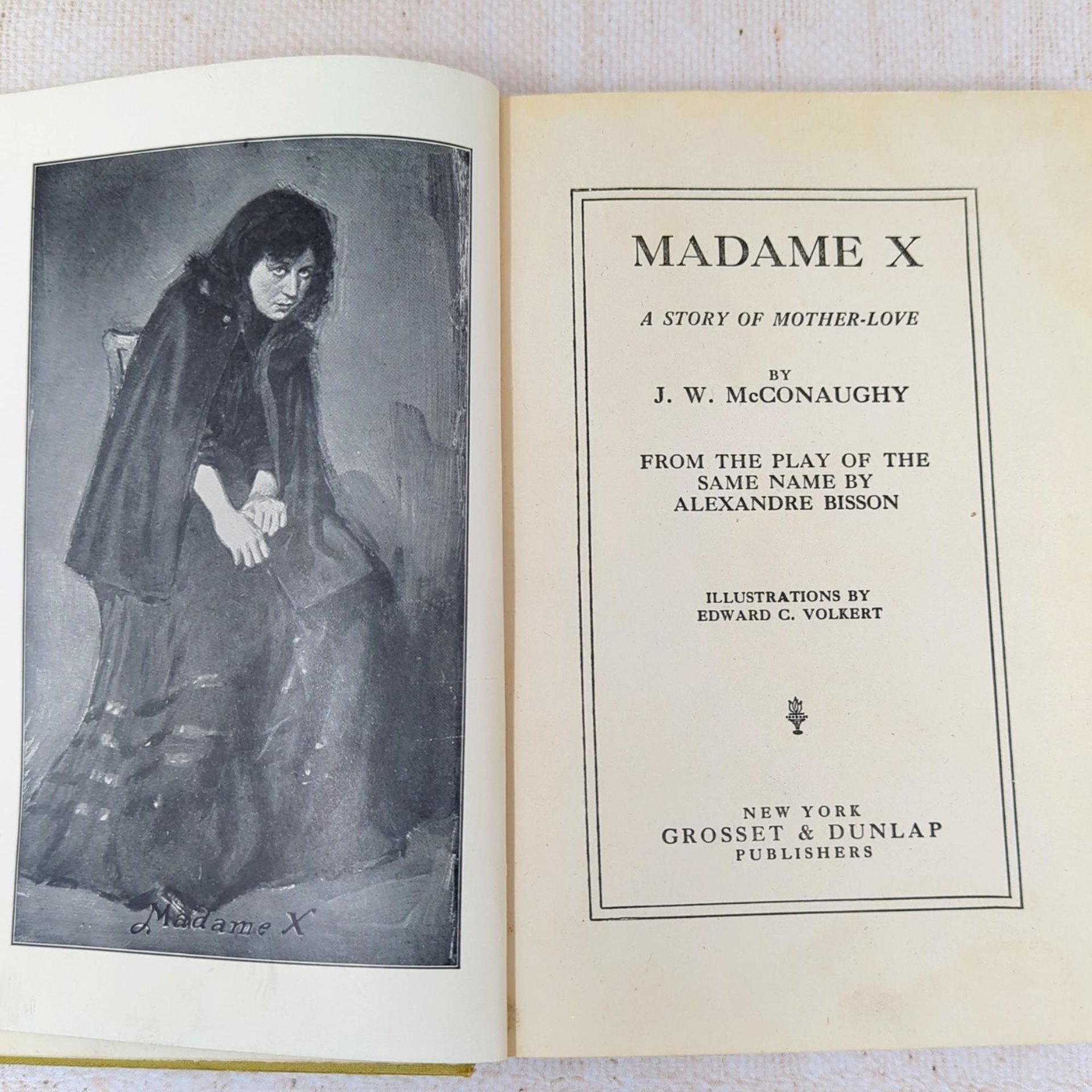 1910 Madame X – 1910s Edwardian Illustrated Volume