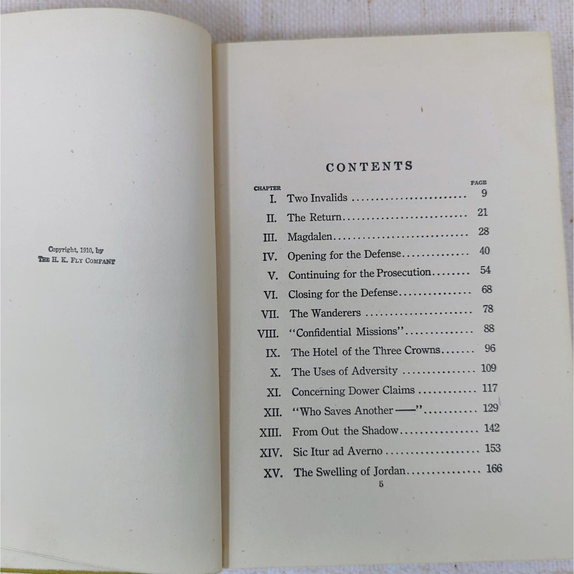 1910 Madame X – 1910s Edwardian Illustrated Volume