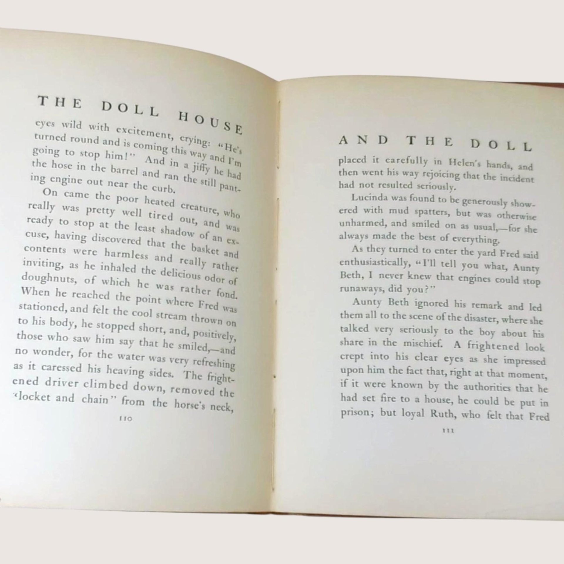 1905 The Story of the Three Dolls Josephine Scribner Gates Hardcover Book