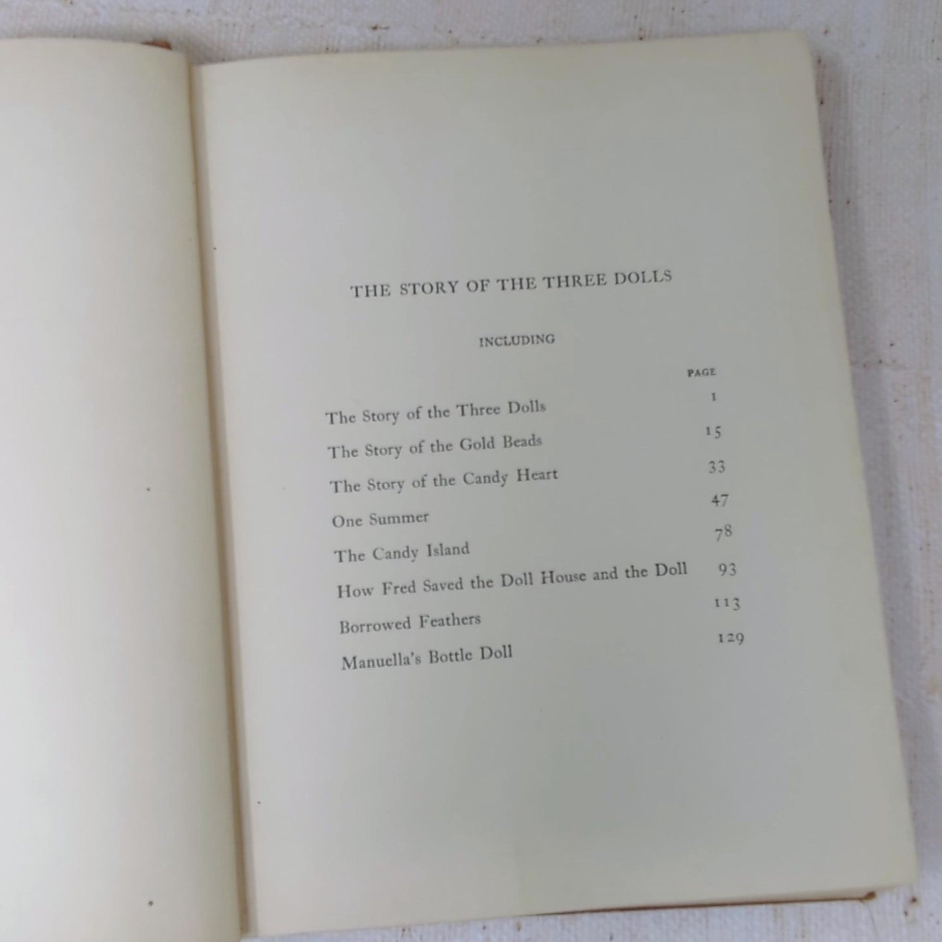 1905 Josephine Scribner Gates: The Story of the Three Dolls – Illustrated Volume