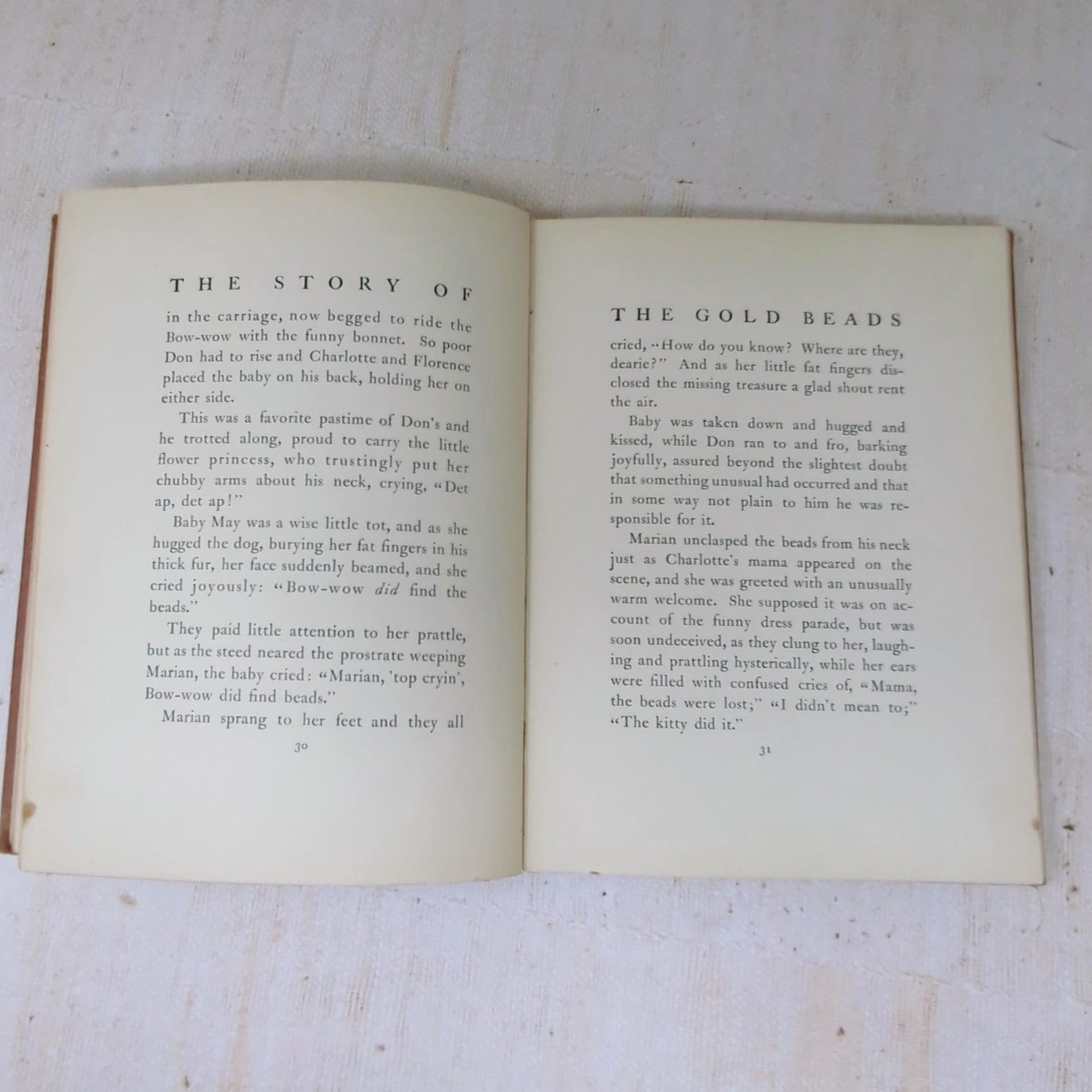 1905 Josephine Scribner Gates: The Story of the Three Dolls – Illustrated Volume