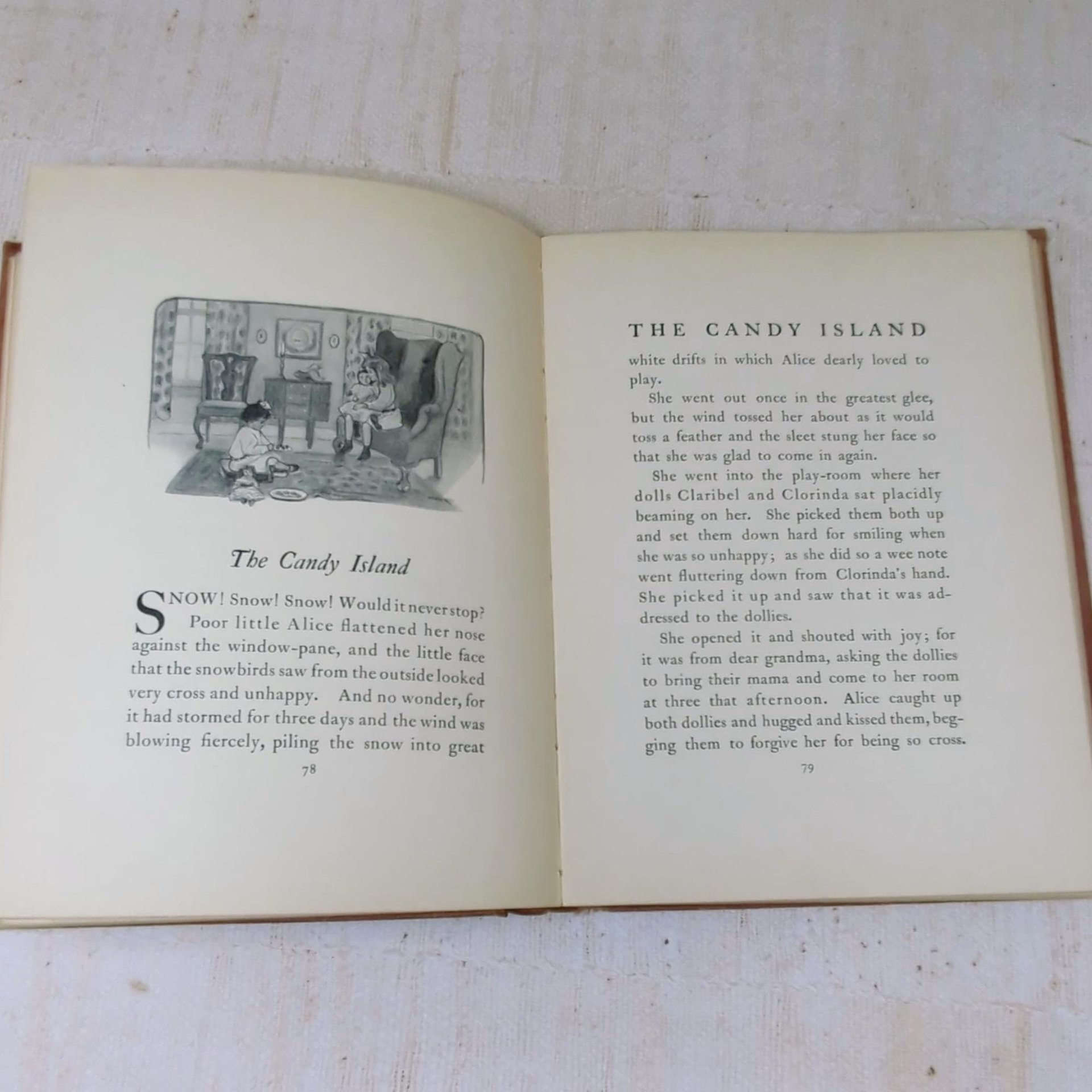 1905 Josephine Scribner Gates: The Story of the Three Dolls – Illustrated Volume