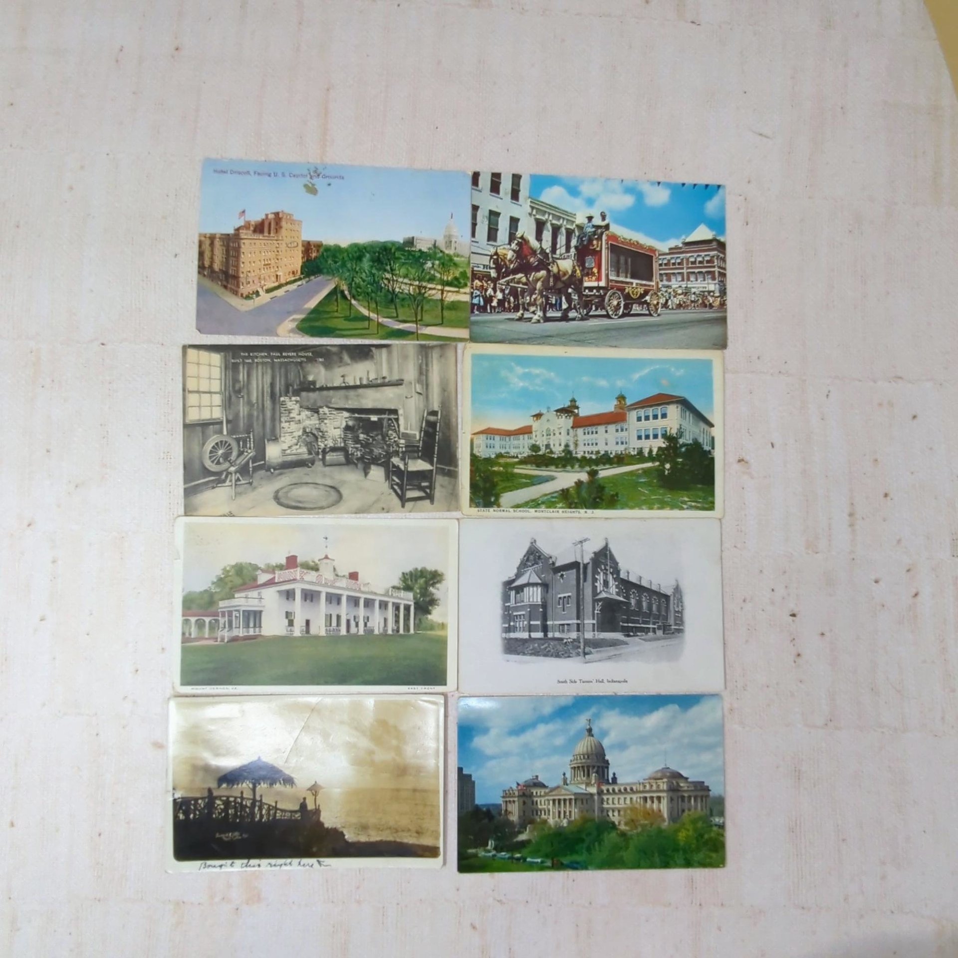 Vintage Mixed Postcards Ephemera Grab Bag – Lot of 40 