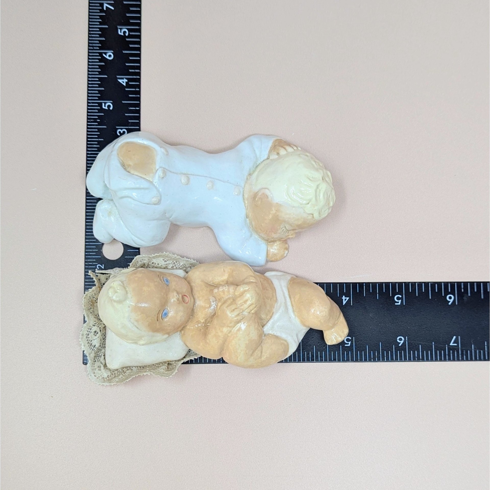Vintage Chalkware Babies – Whimsical Nursery Decor