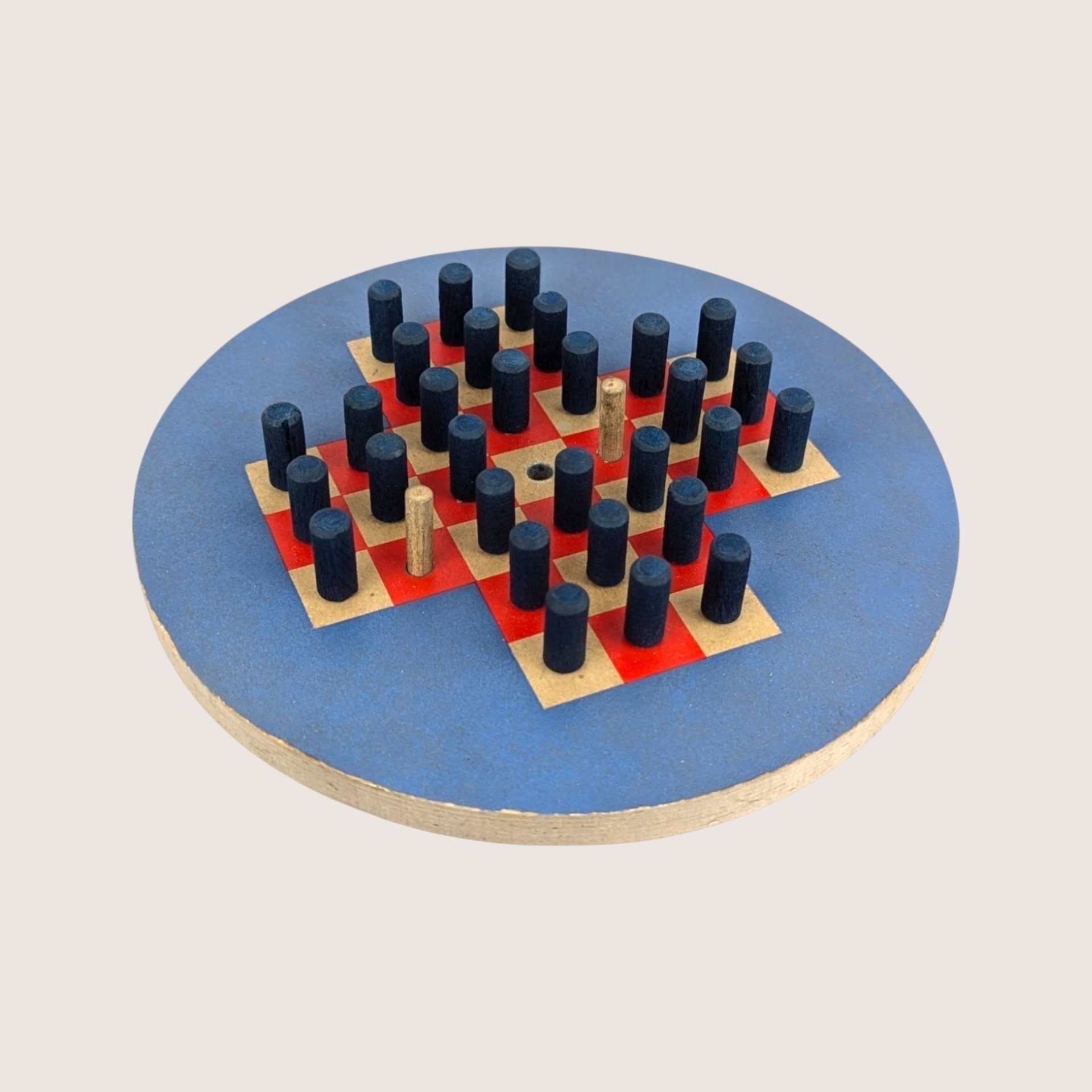 1920s Lubbers and Bell Puzzle Peg Game