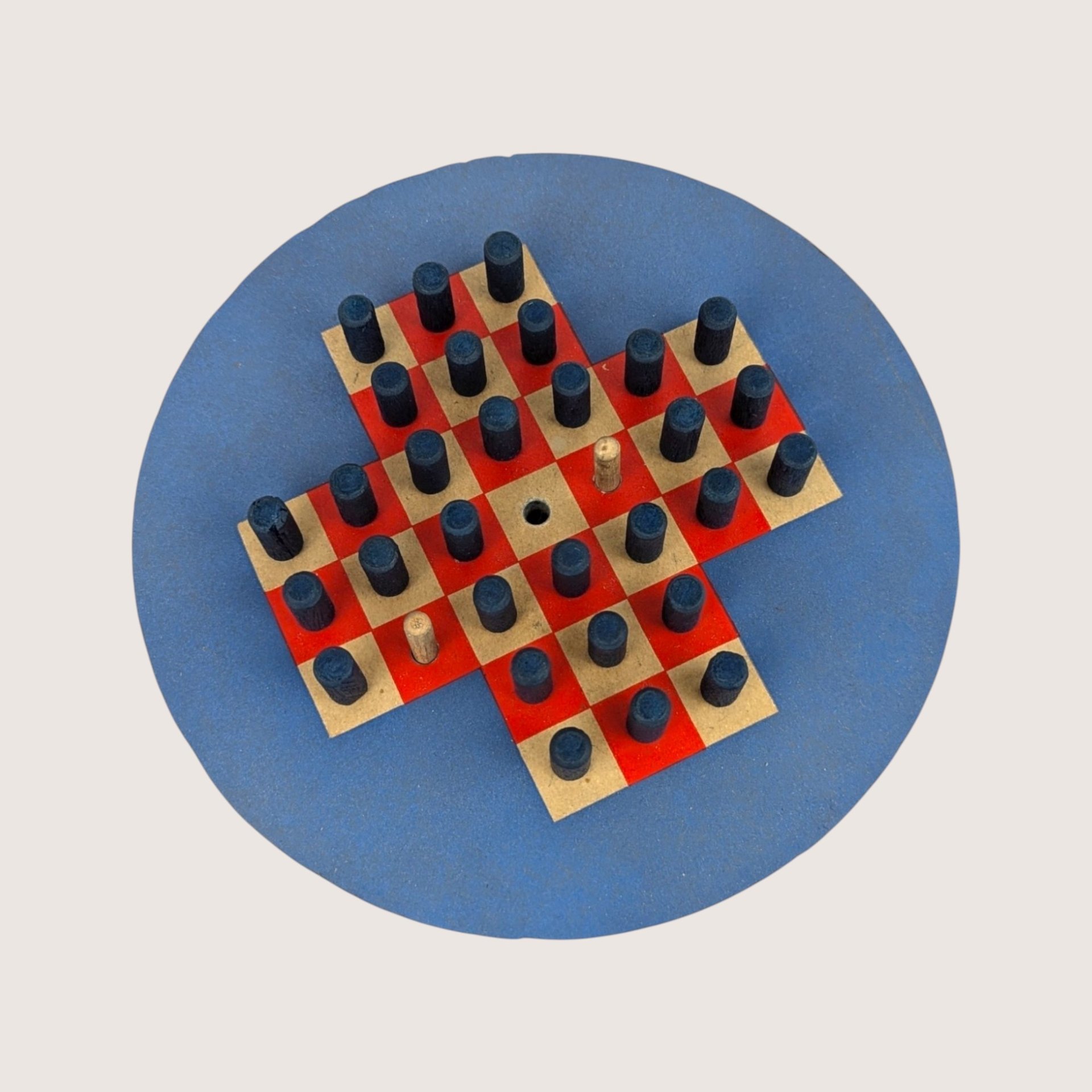 1920s Lubbers and Bell Puzzle Peg Game